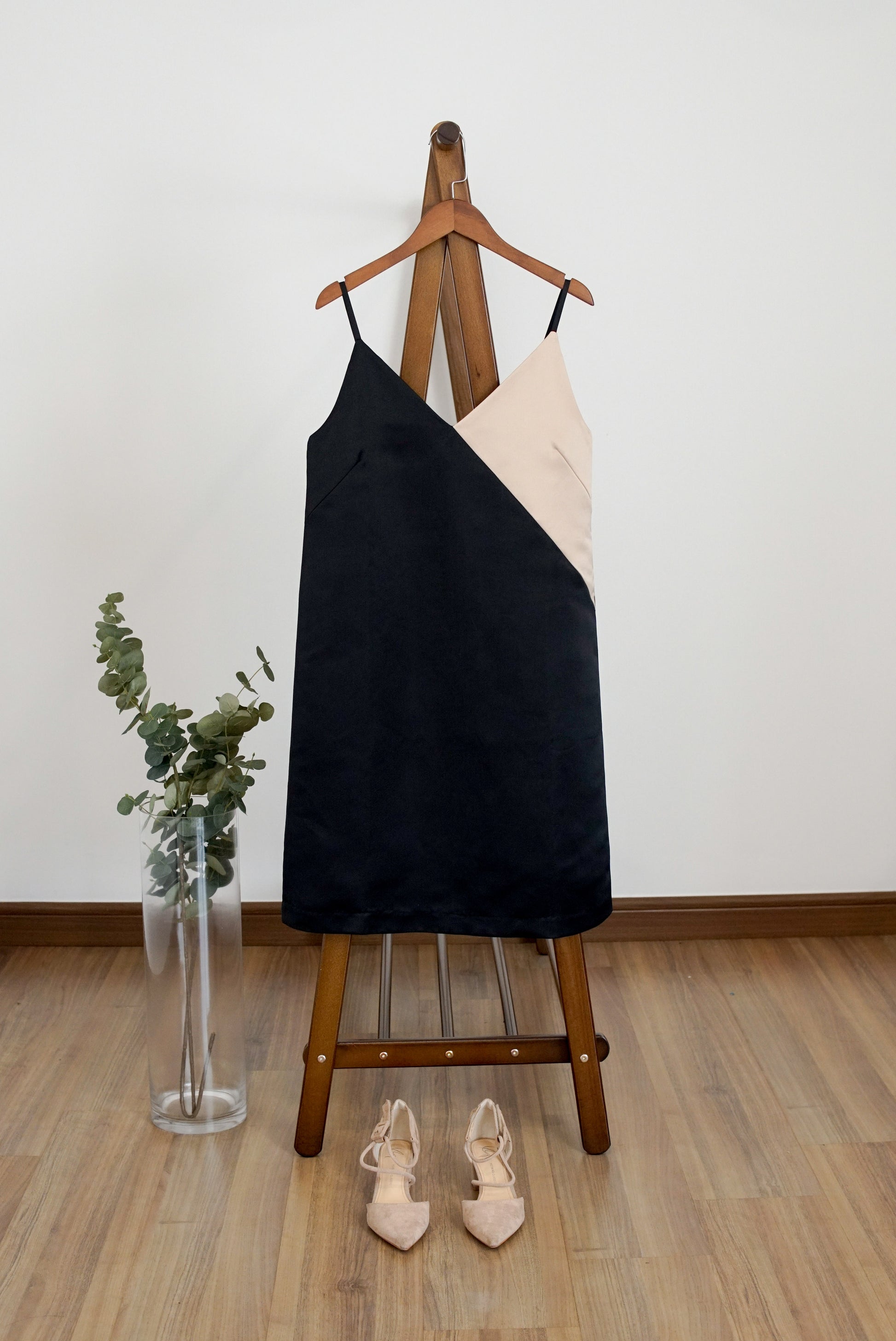 Oyin Dual Tone Cami Dress