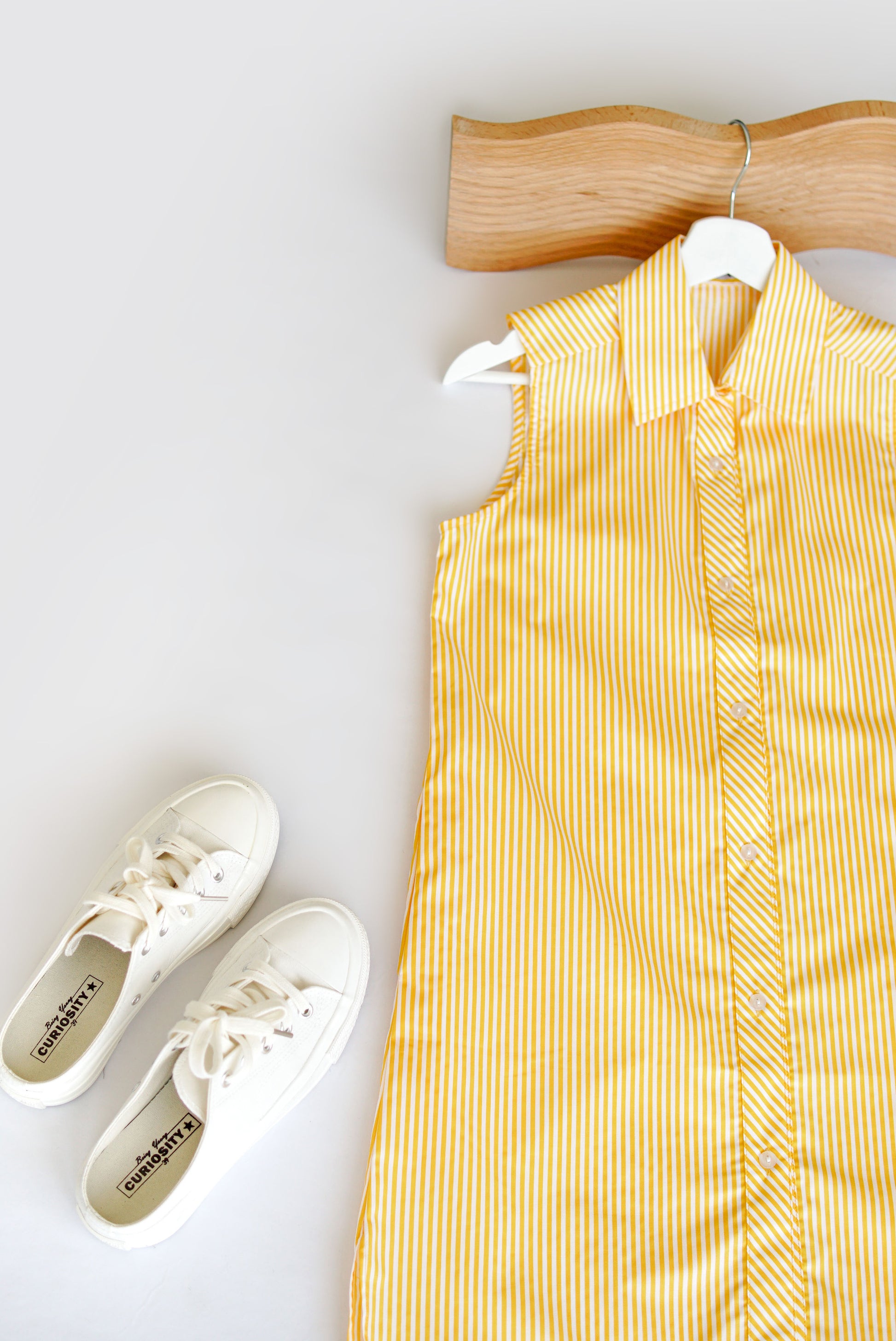 Emma Stripe Shirt Dress