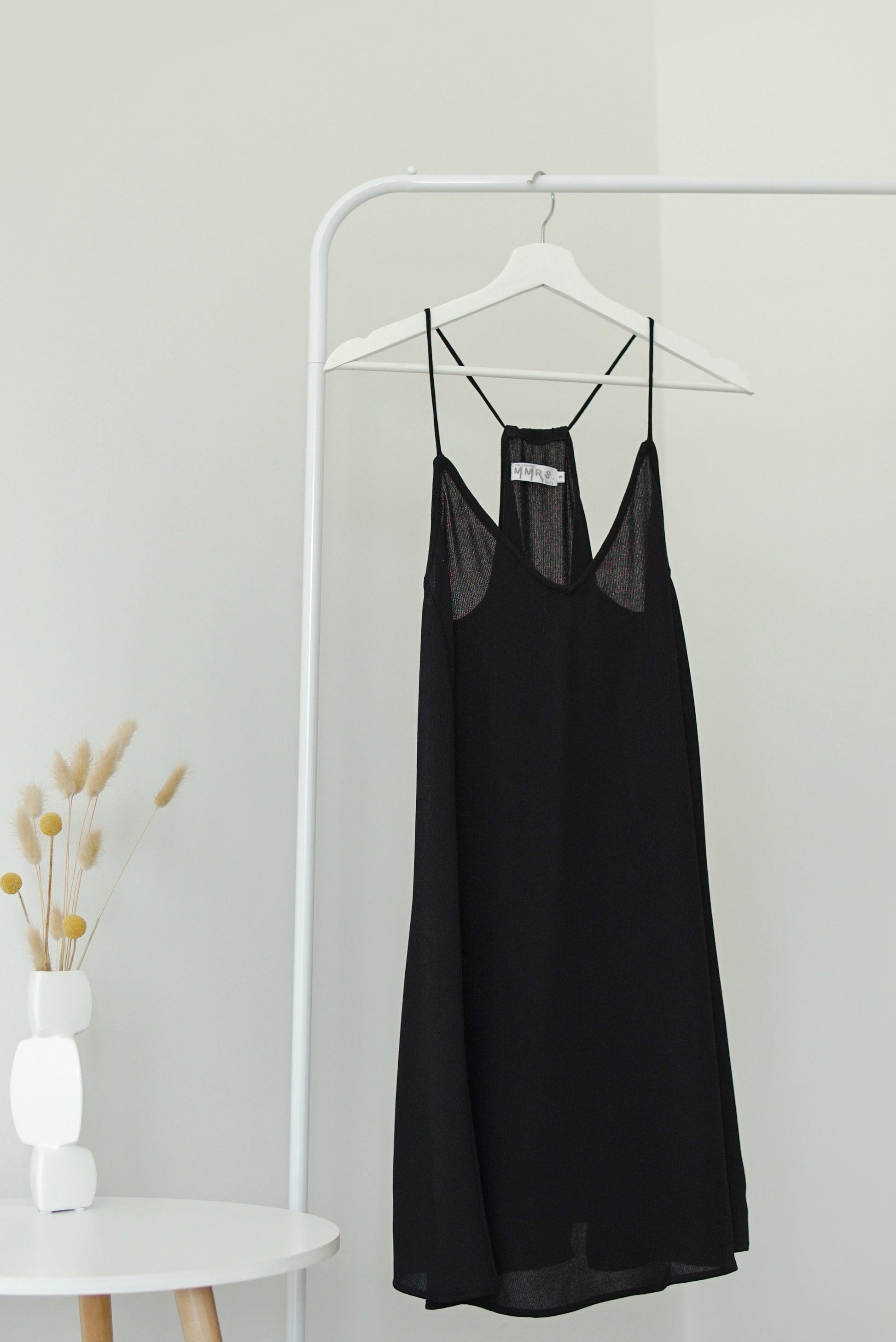 Zyanya Relaxed Summer Dress - Black