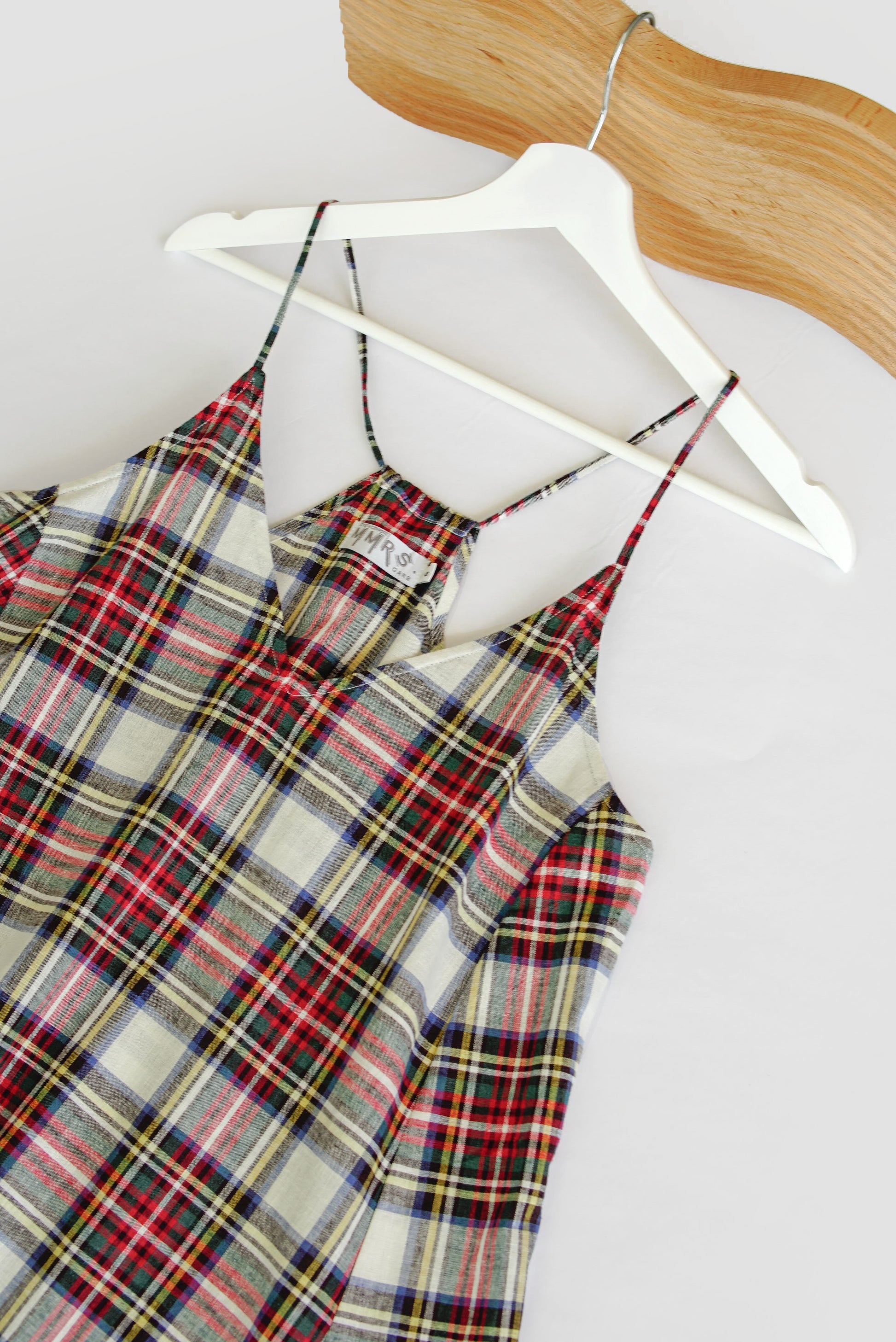 Zyanya Relaxed Summer Dress - Checks