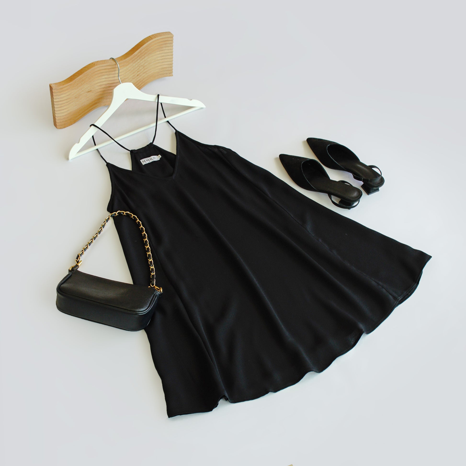 Zyanya Relaxed Summer Dress - Black