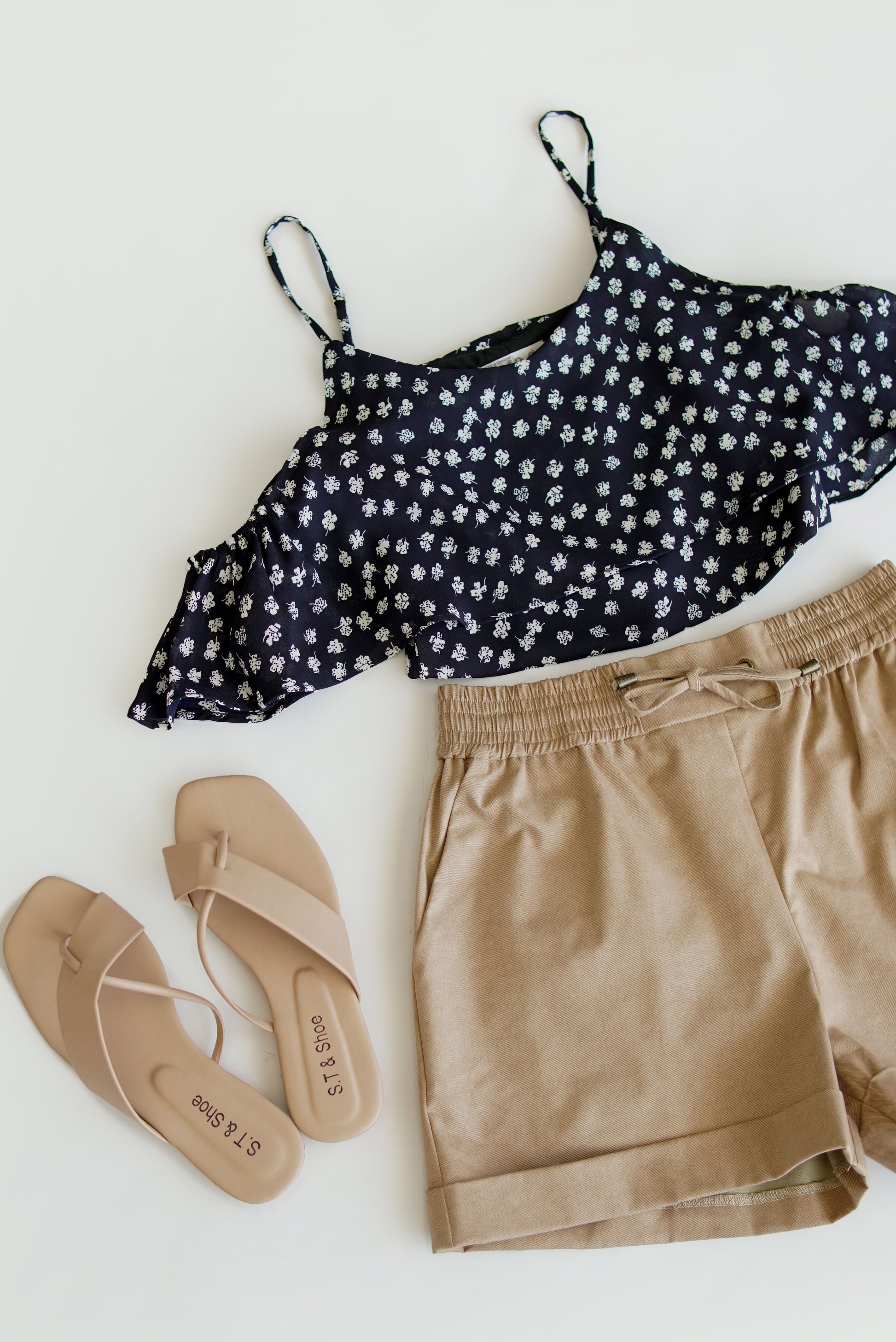 Leia Lounge Shorts - Brown