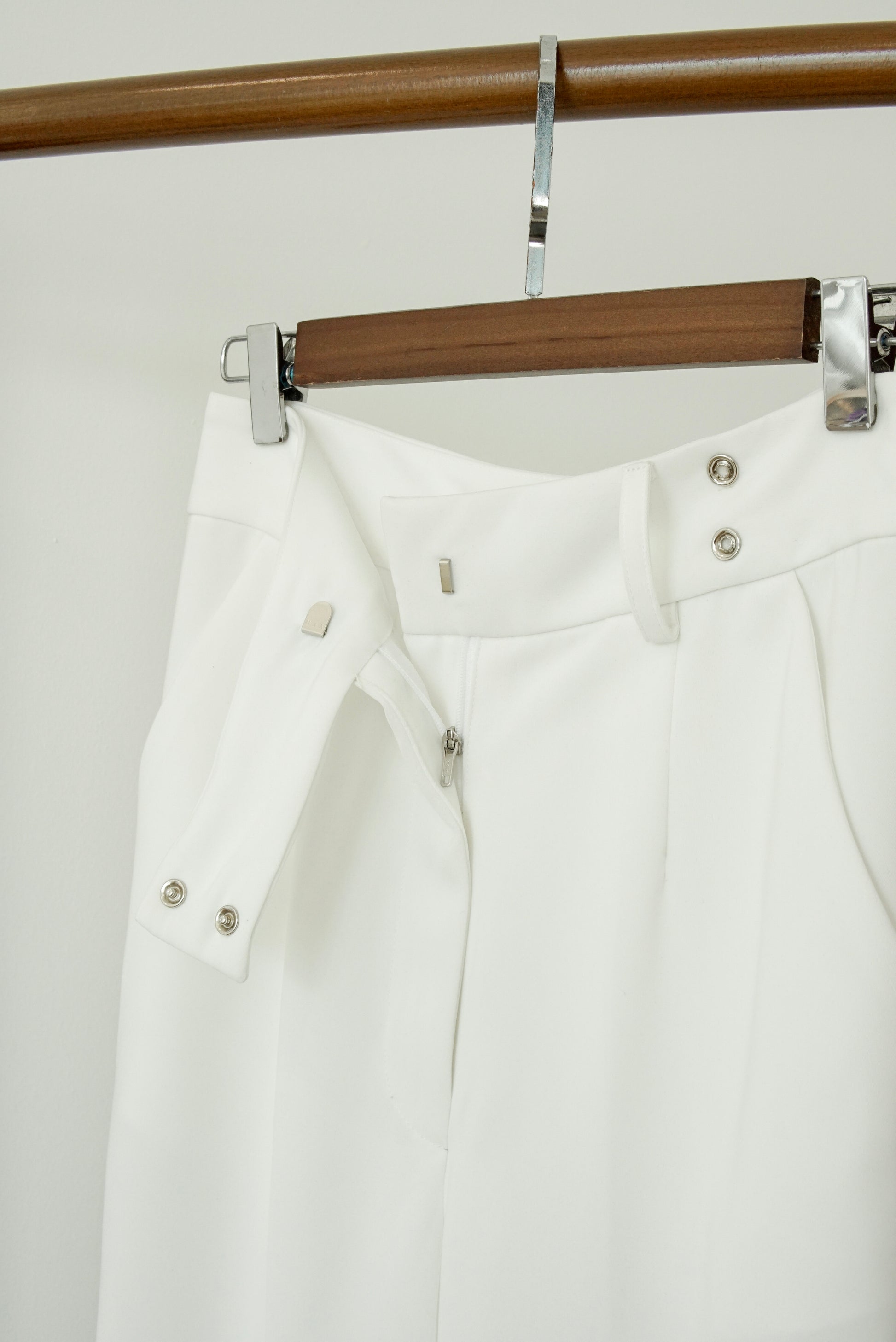 Loretta Snap Button Trouser - Black