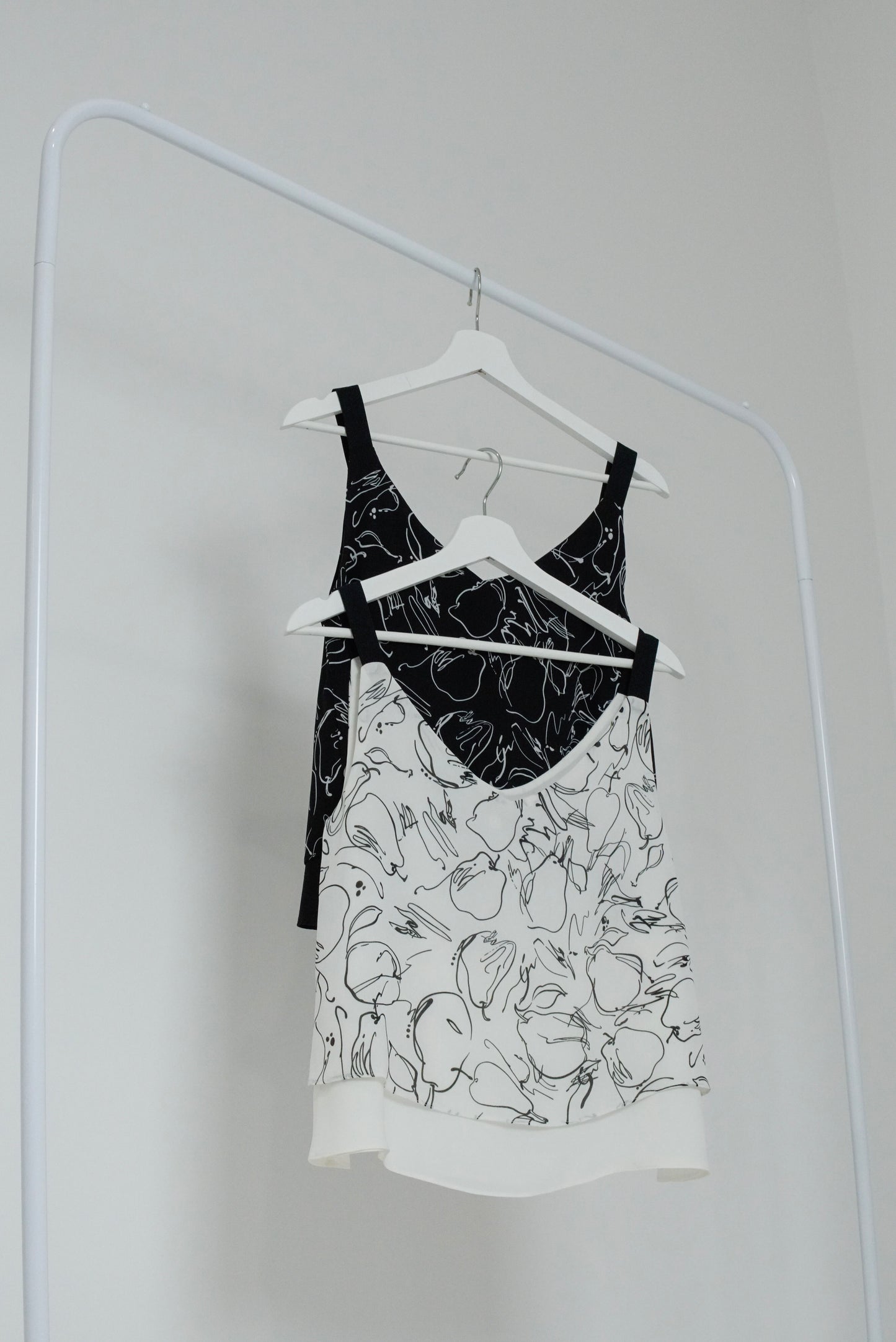 Lilybelle Print Top - Black