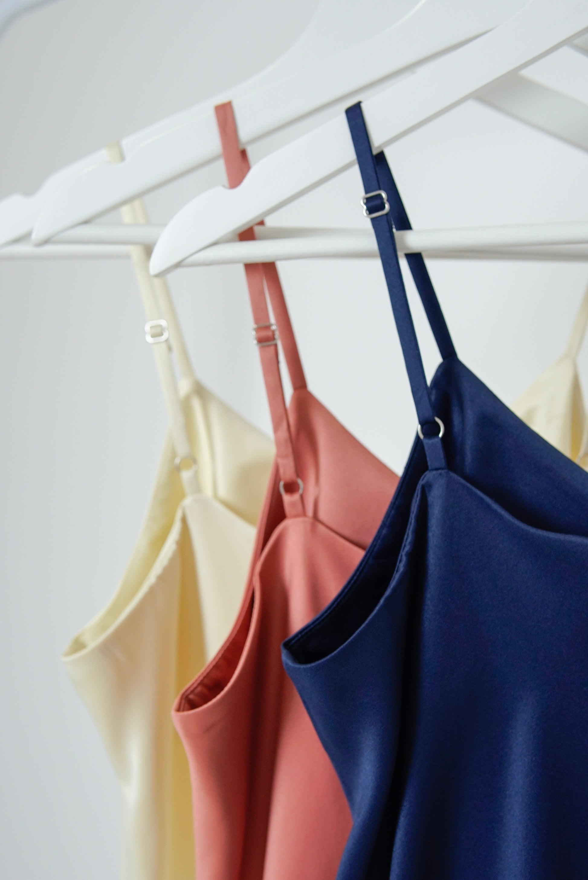 Oliviarose Satin Slip Dress - Blush