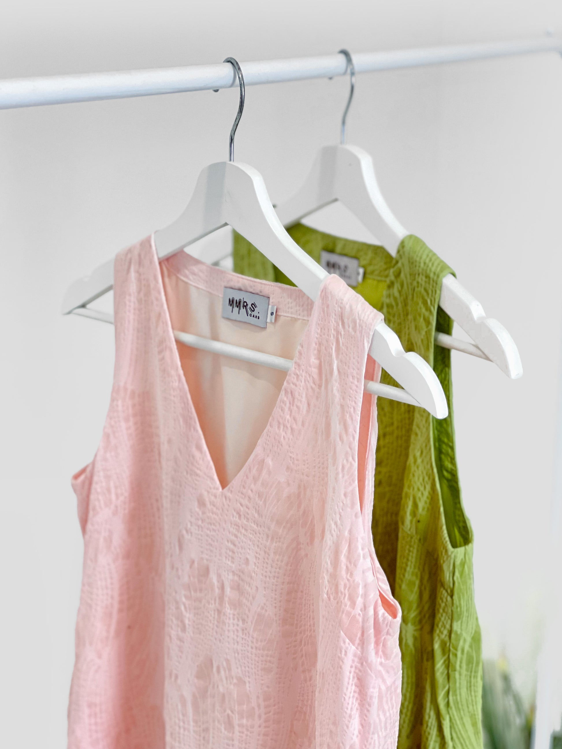 Eliza V Neck Ruffle Dress - Pink