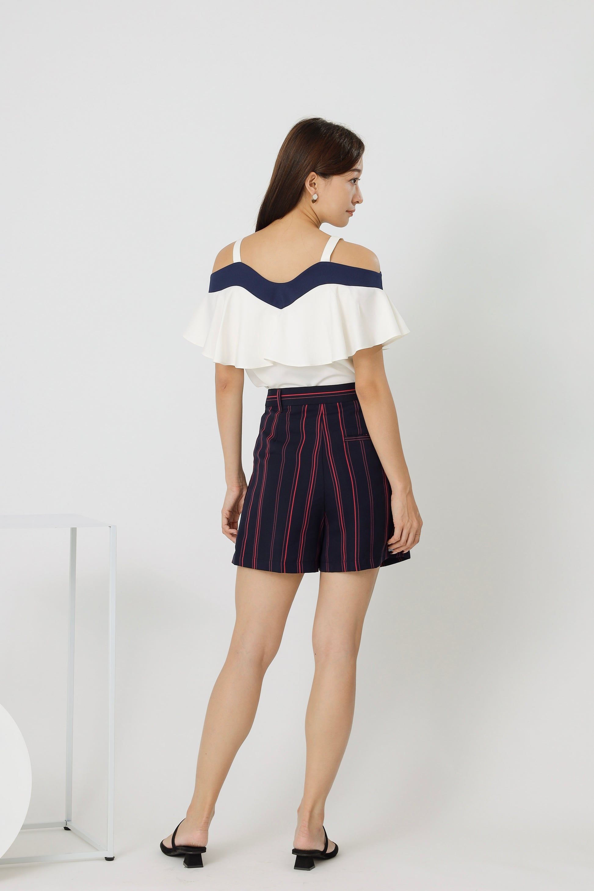 Ellis Stripe Short - Coloured