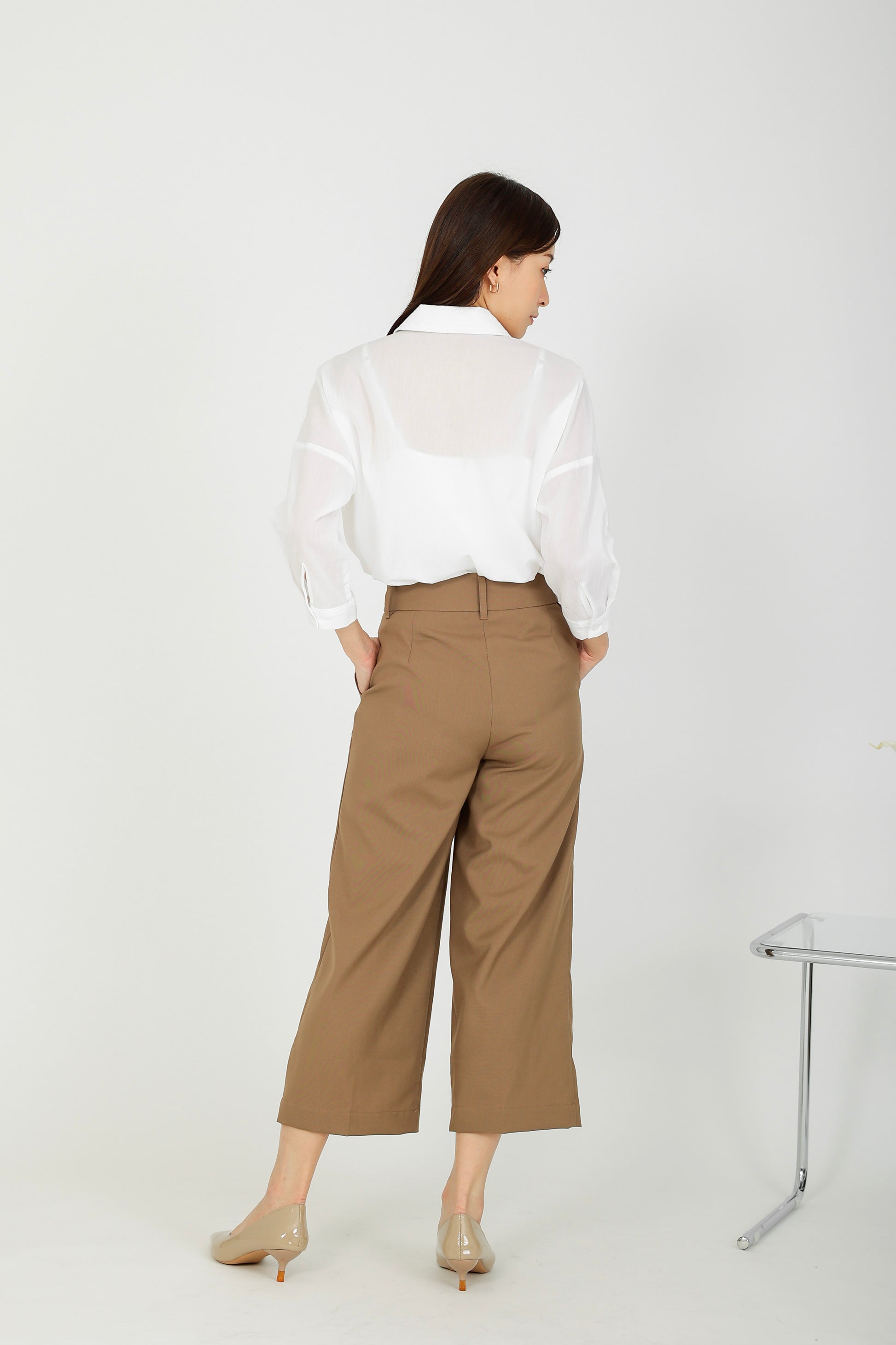 Harper Classic Trouser - Brown