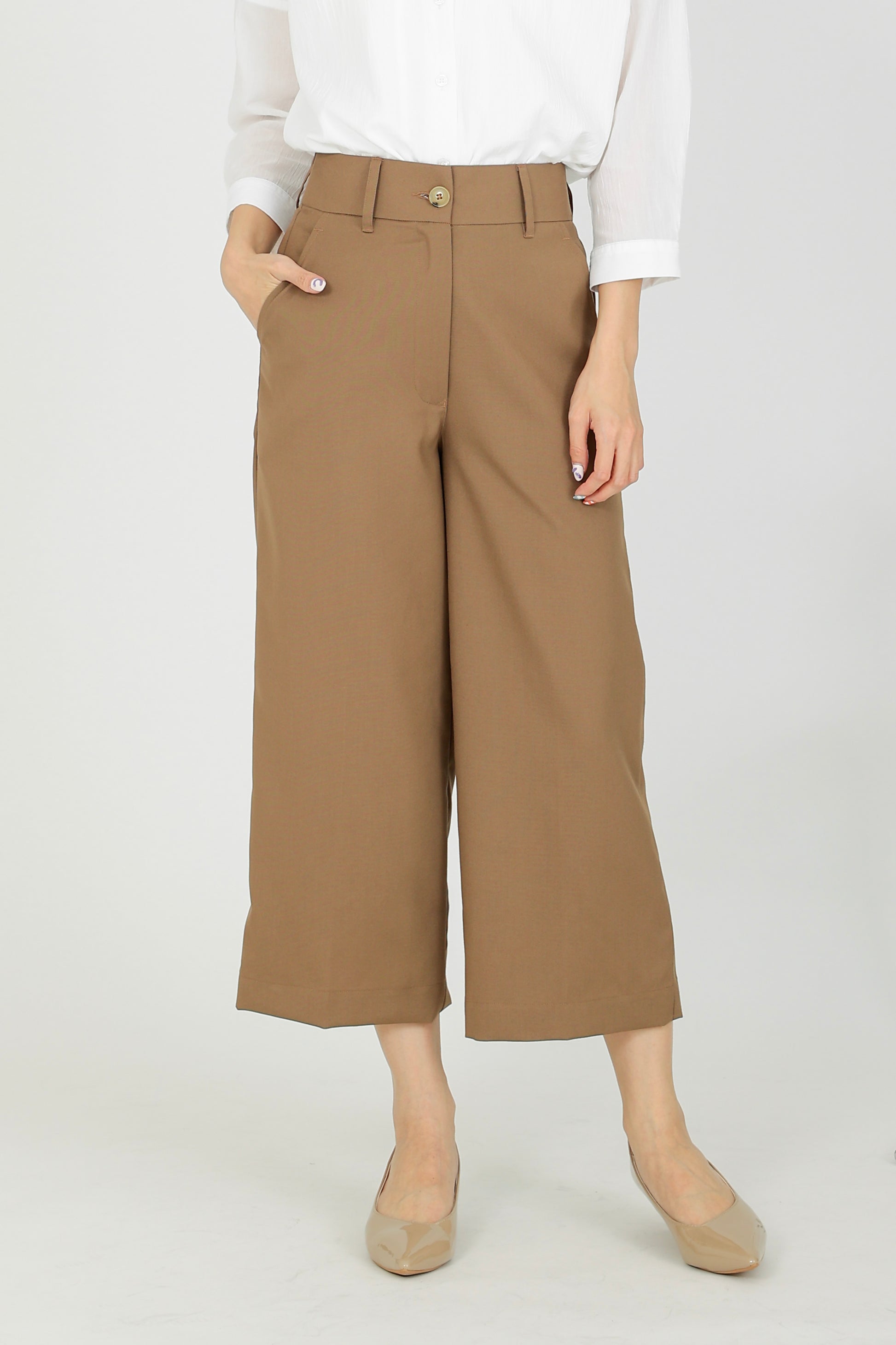 Harper Classic Trouser - Brown