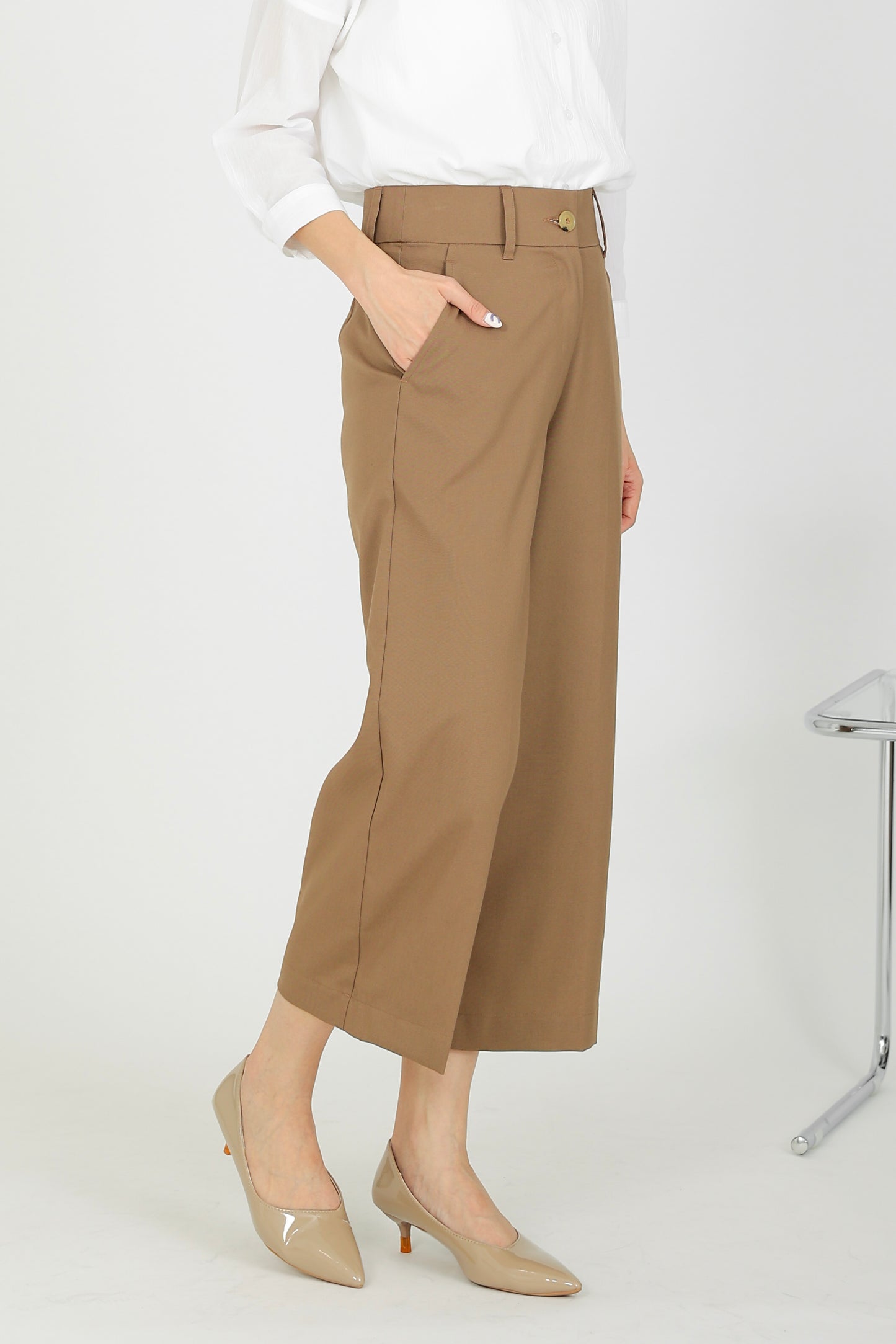 Harper Classic Trouser - Brown