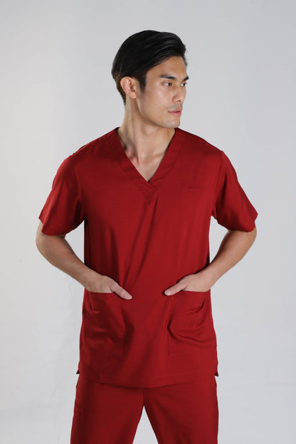 V-Neck Scrub Top (HCA-1912)