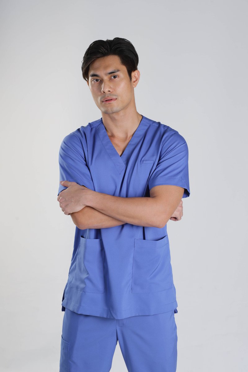 V-Neck Scrub Top (HCA-1912)