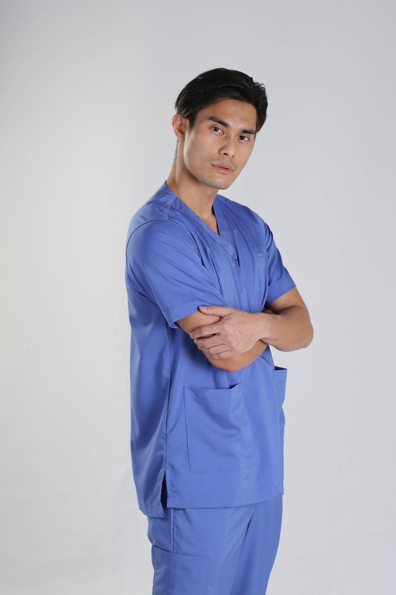 V-Neck Scrub Top (HCA-1912)