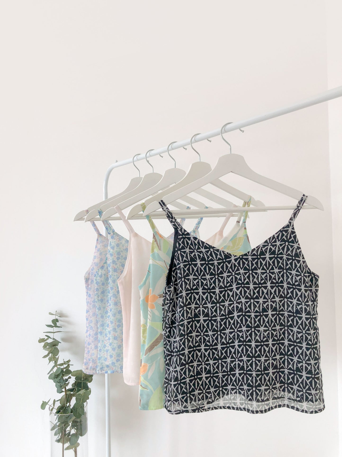 Mellow Cami Top - Batik Black