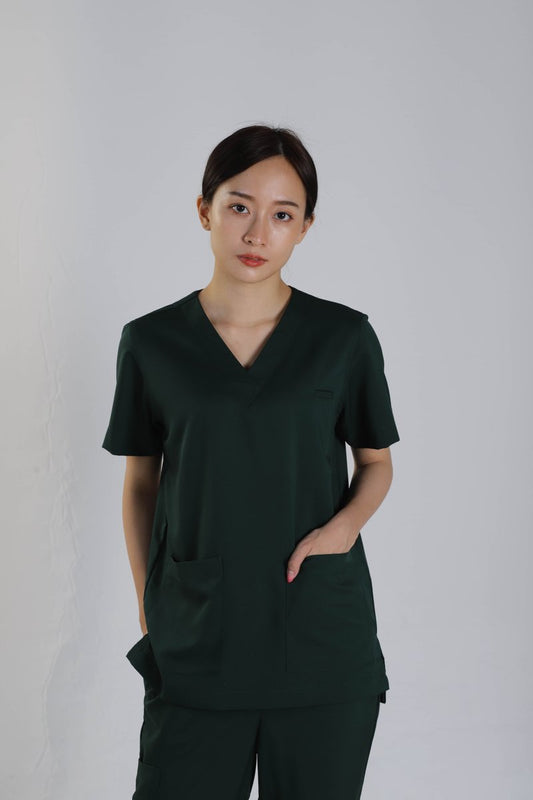 V-Neck Scrub Top (HCA-1912)