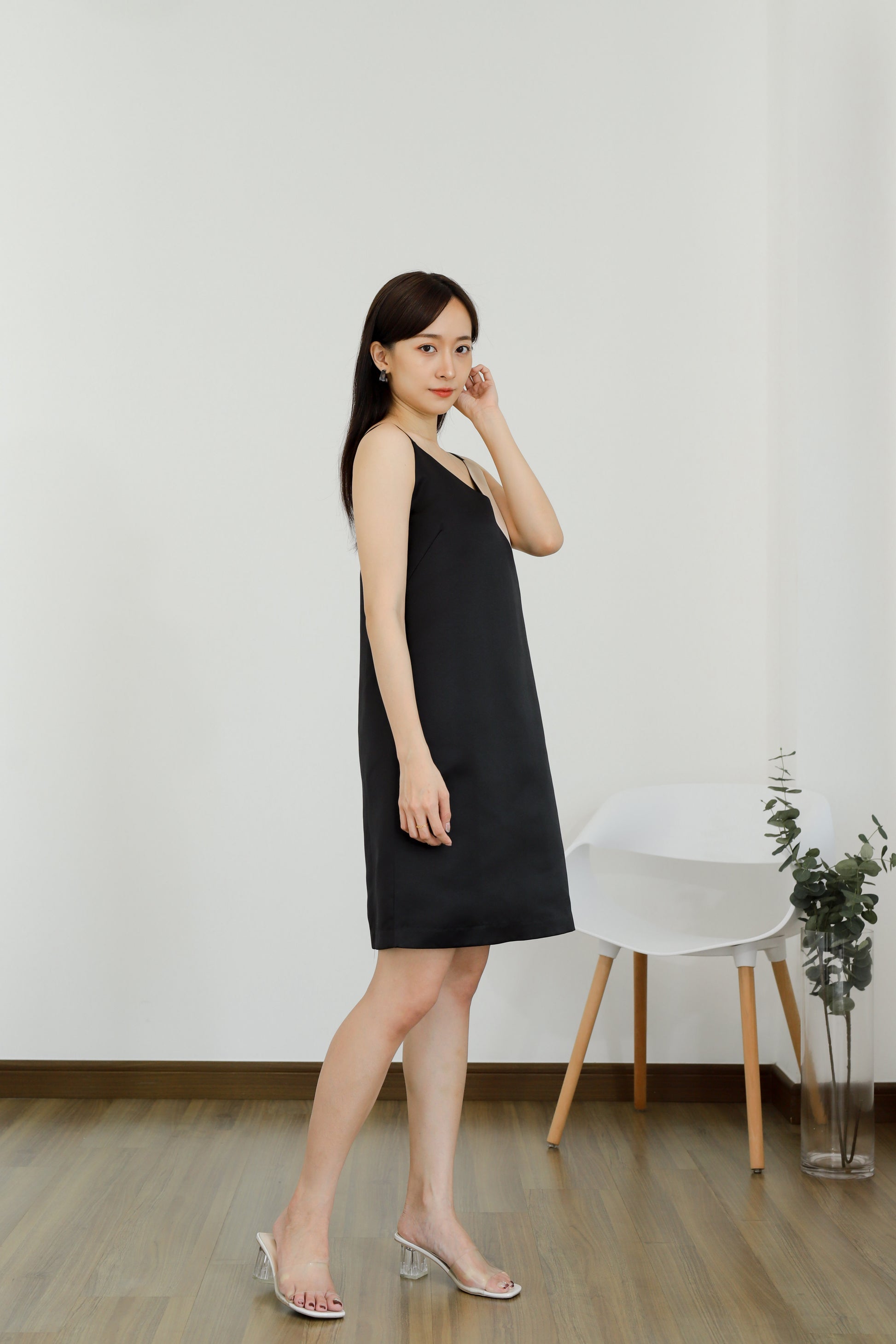 Oyin Dual Tone Cami Dress