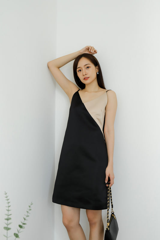 Oyin Dual Tone Cami Dress