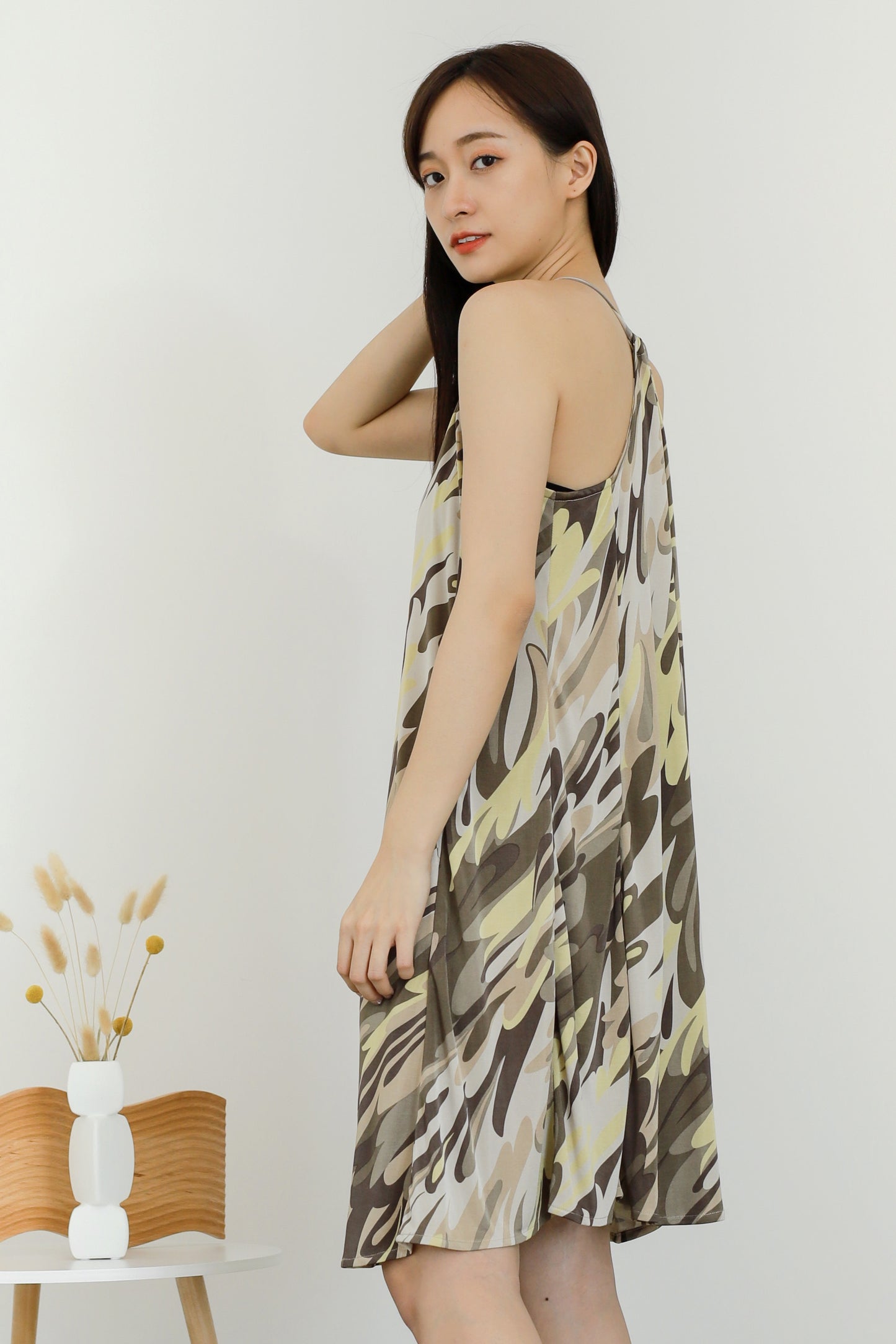 Zyanya Relaxed Summer Dress - Disco