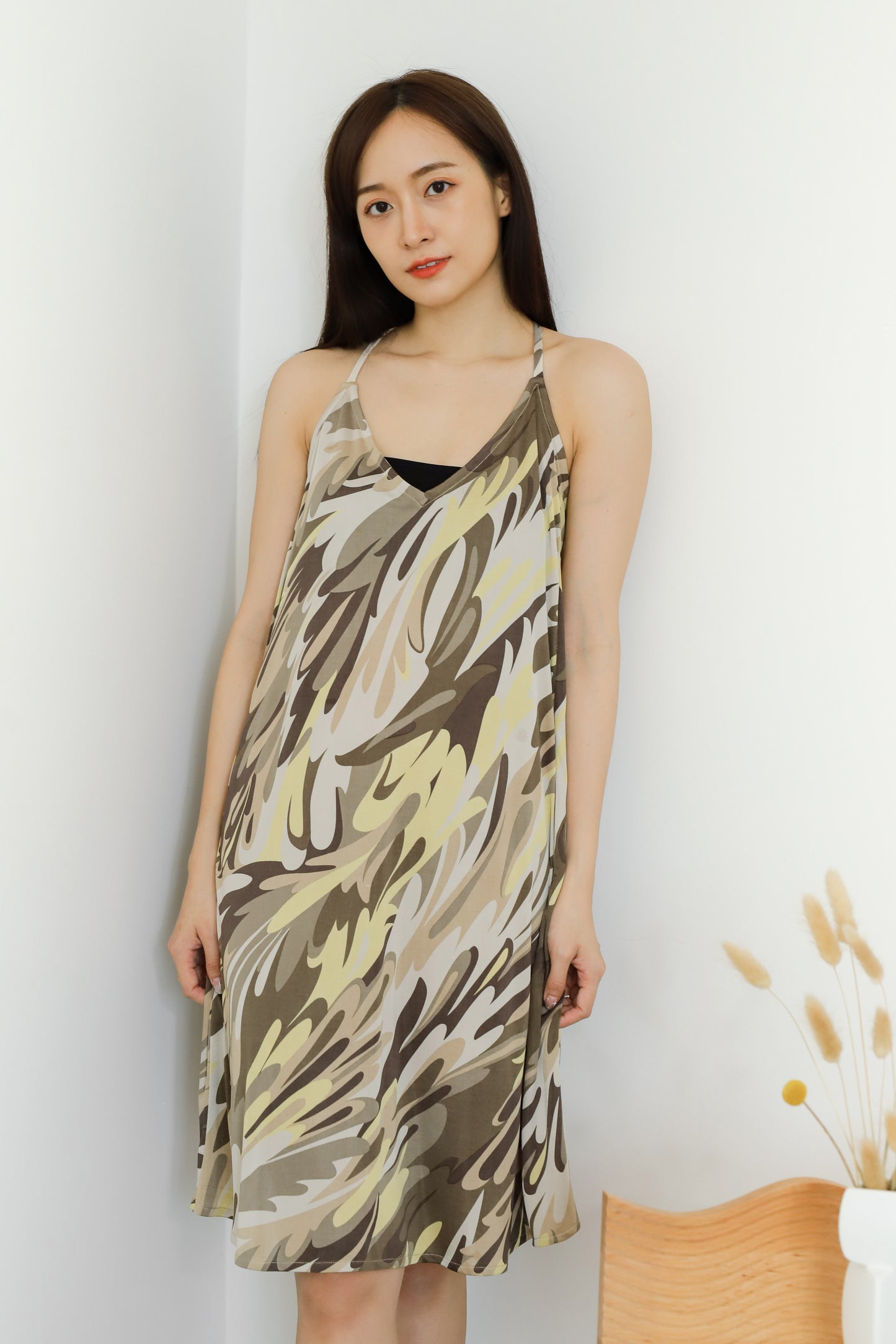 Zyanya Relaxed Summer Dress - Disco
