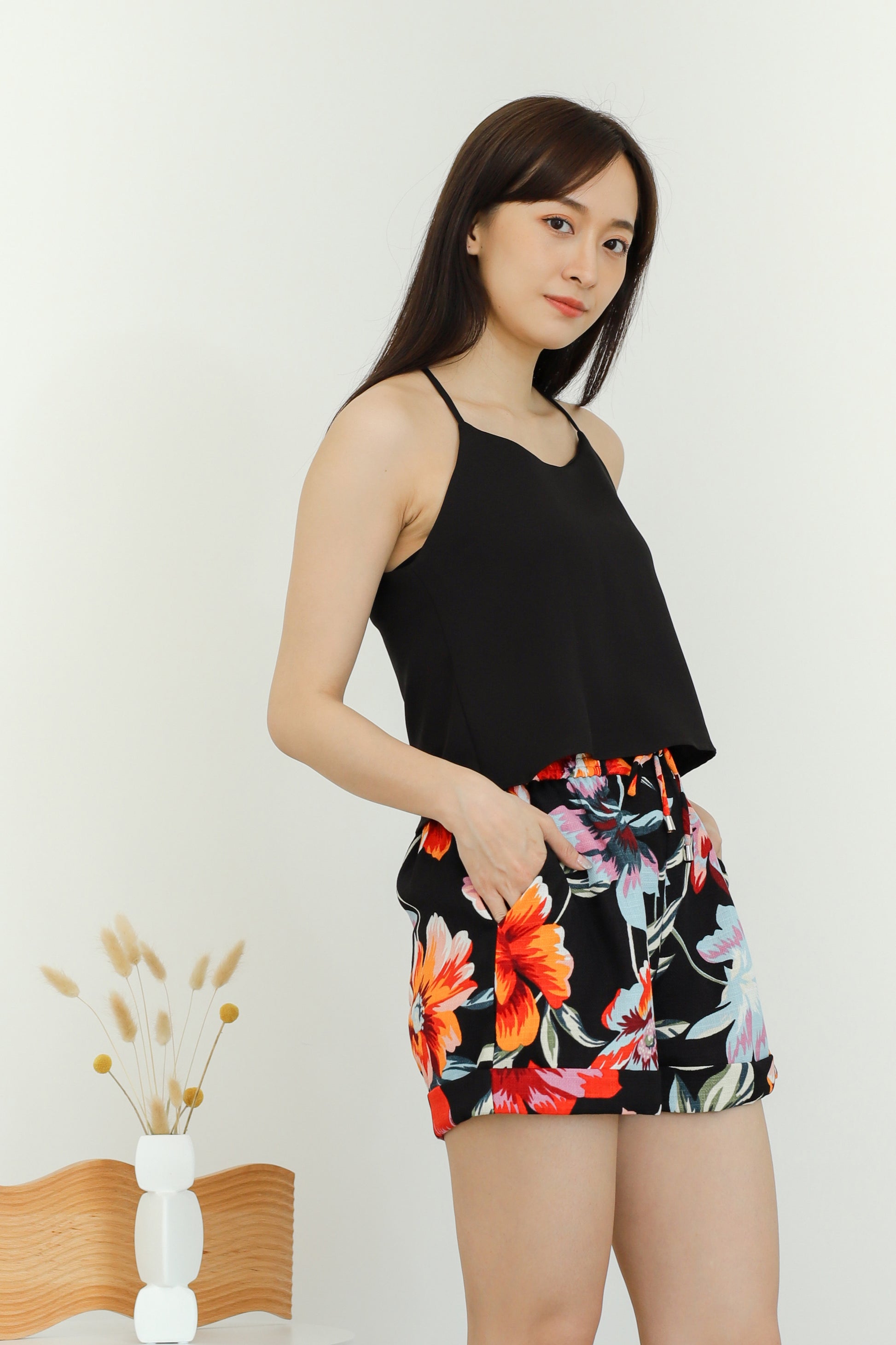 Leia Lounge Shorts - Floral