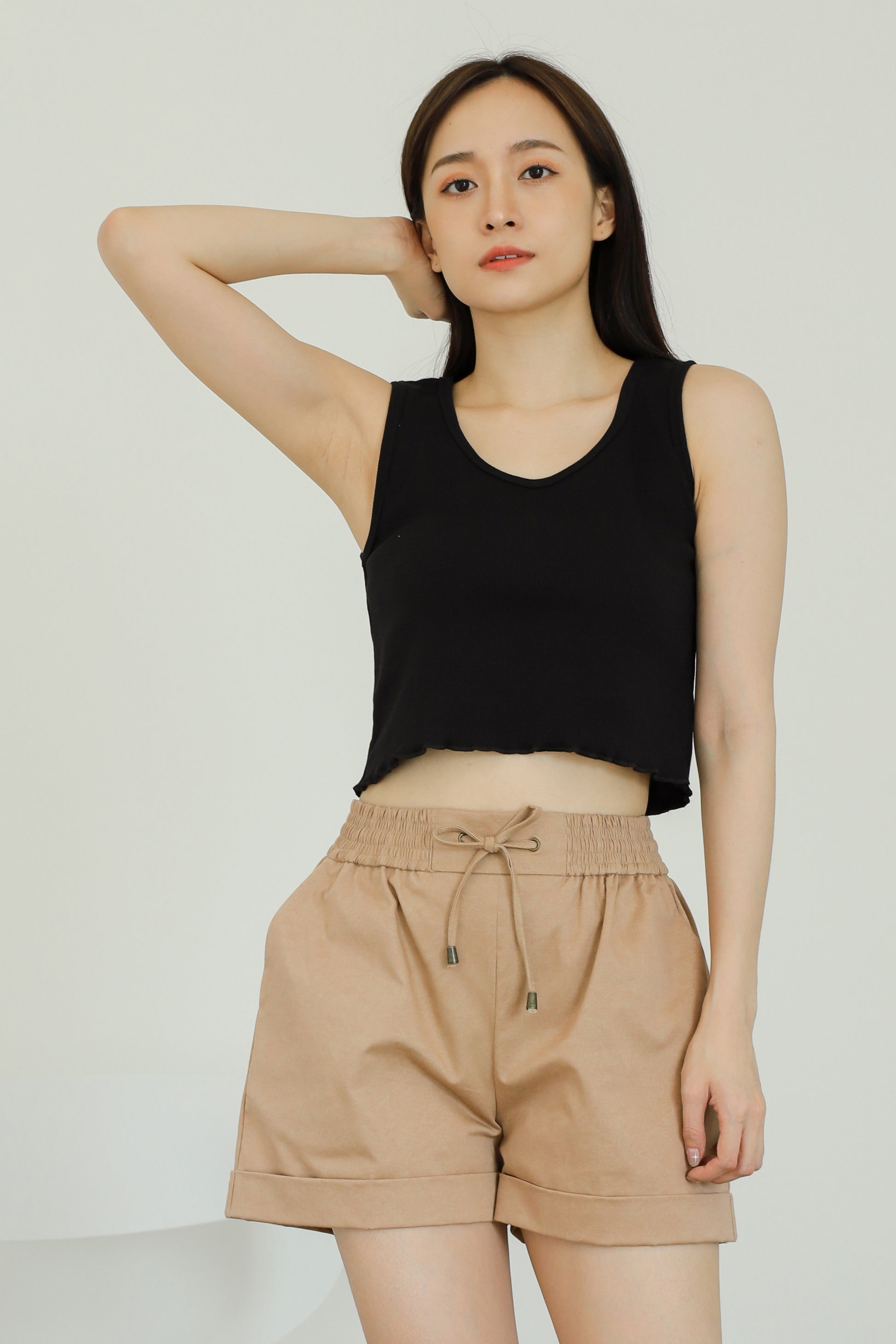 Leia Lounge Shorts - Brown