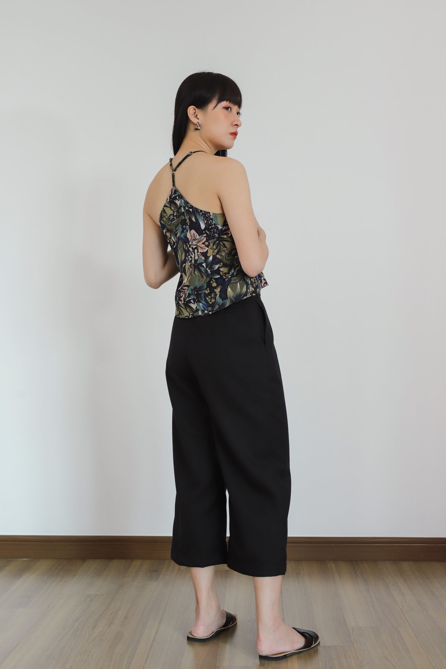 Ajuga Y-Cami Top - Floral