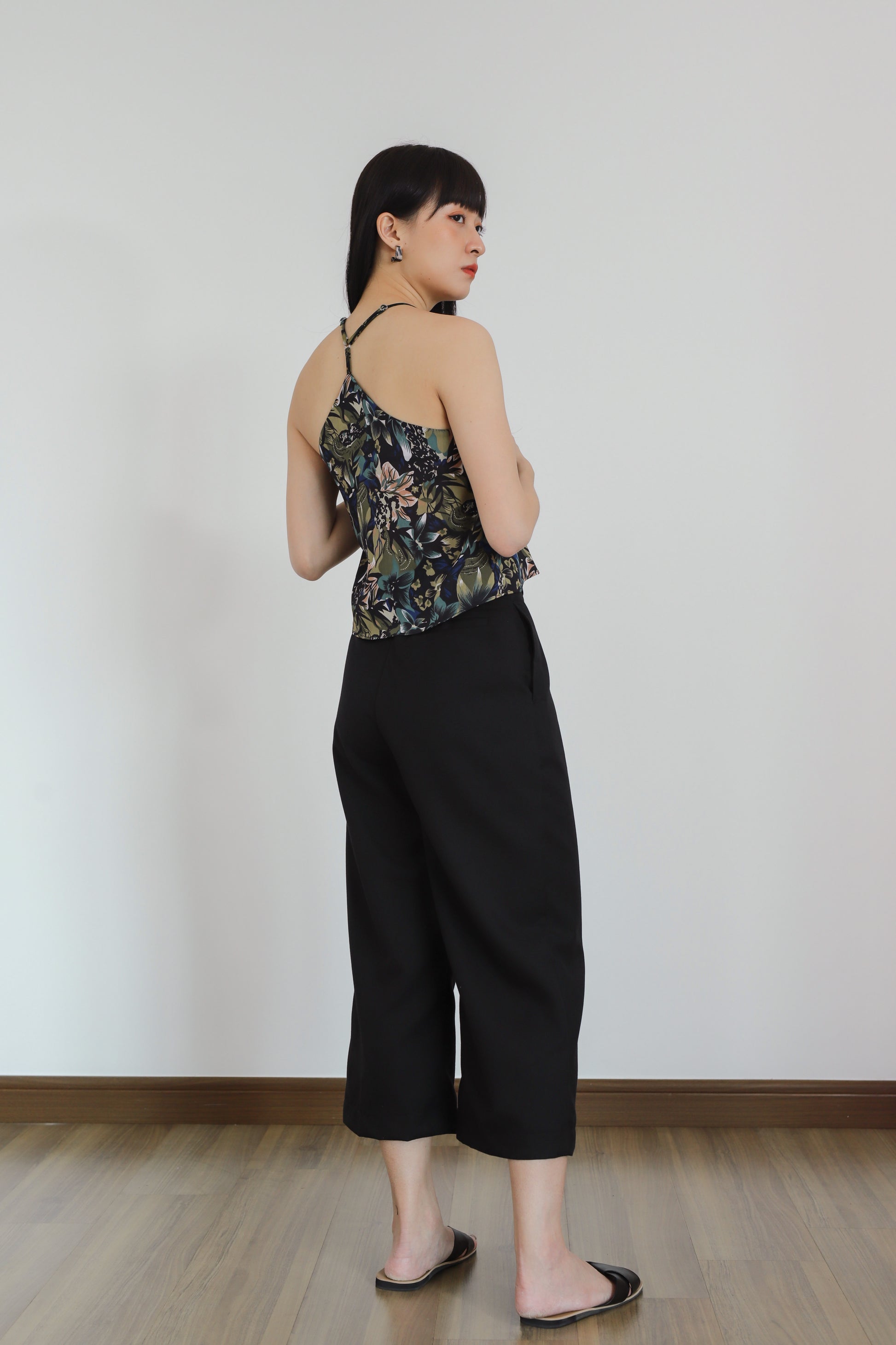 Ajuga Y-Cami Top - Floral