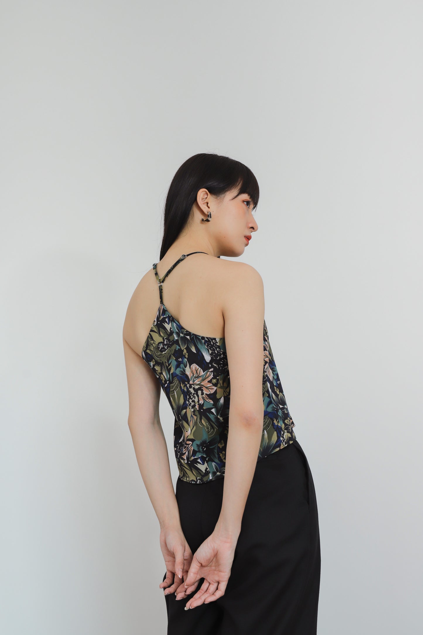 Ajuga Y-Cami Top - Floral