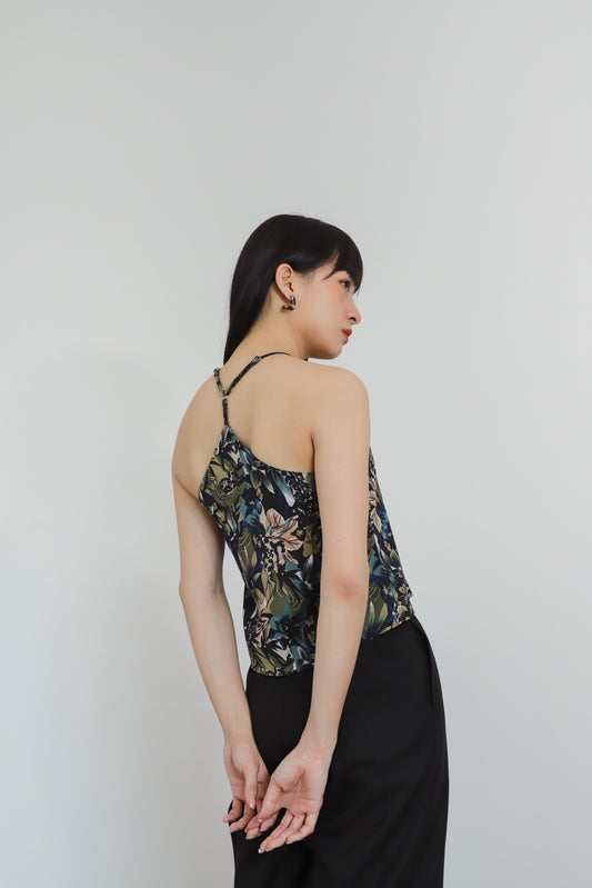 Ajuga Y-Cami Top - Floral