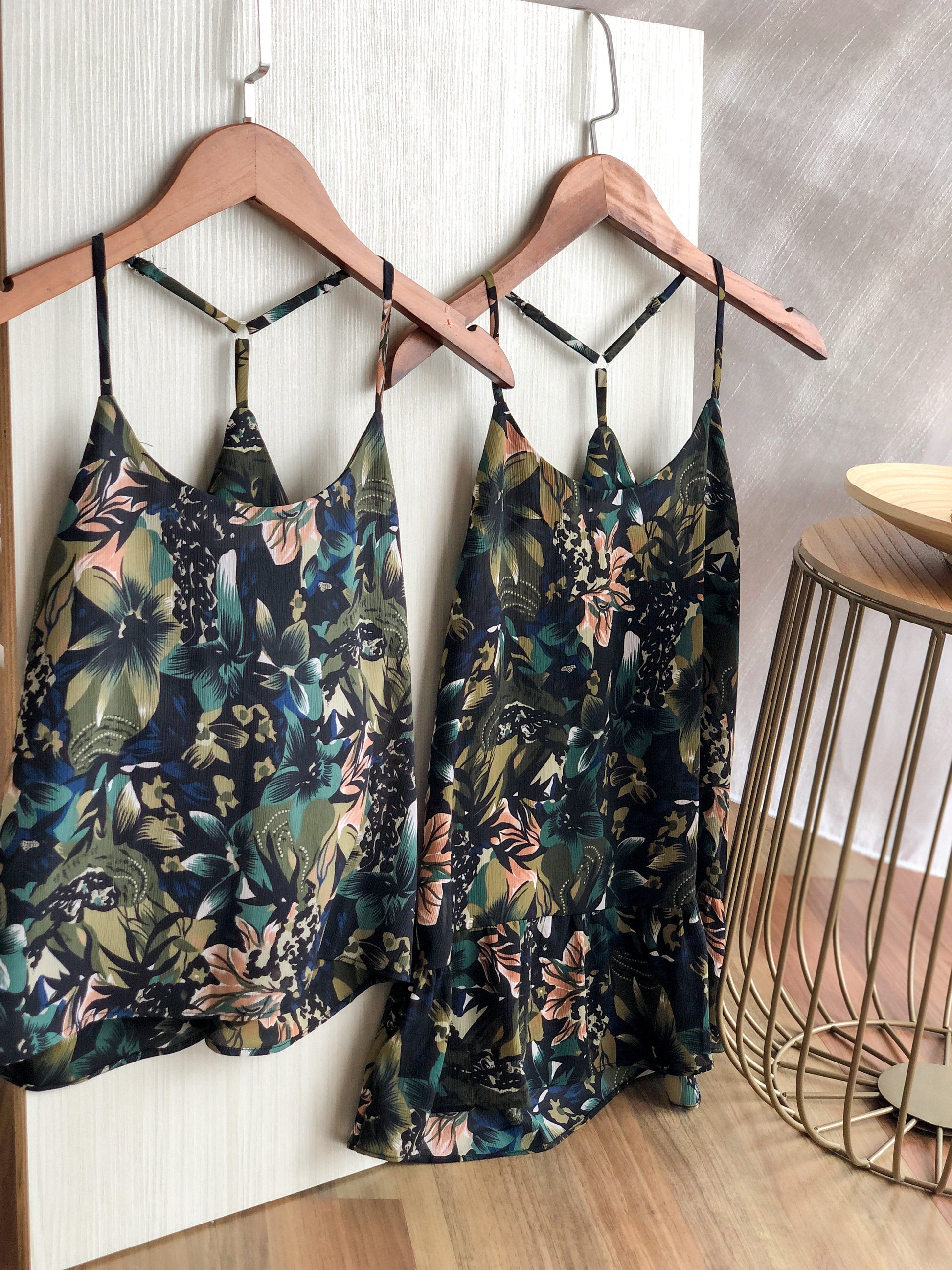 Ajuga Y-Cami Top - Floral