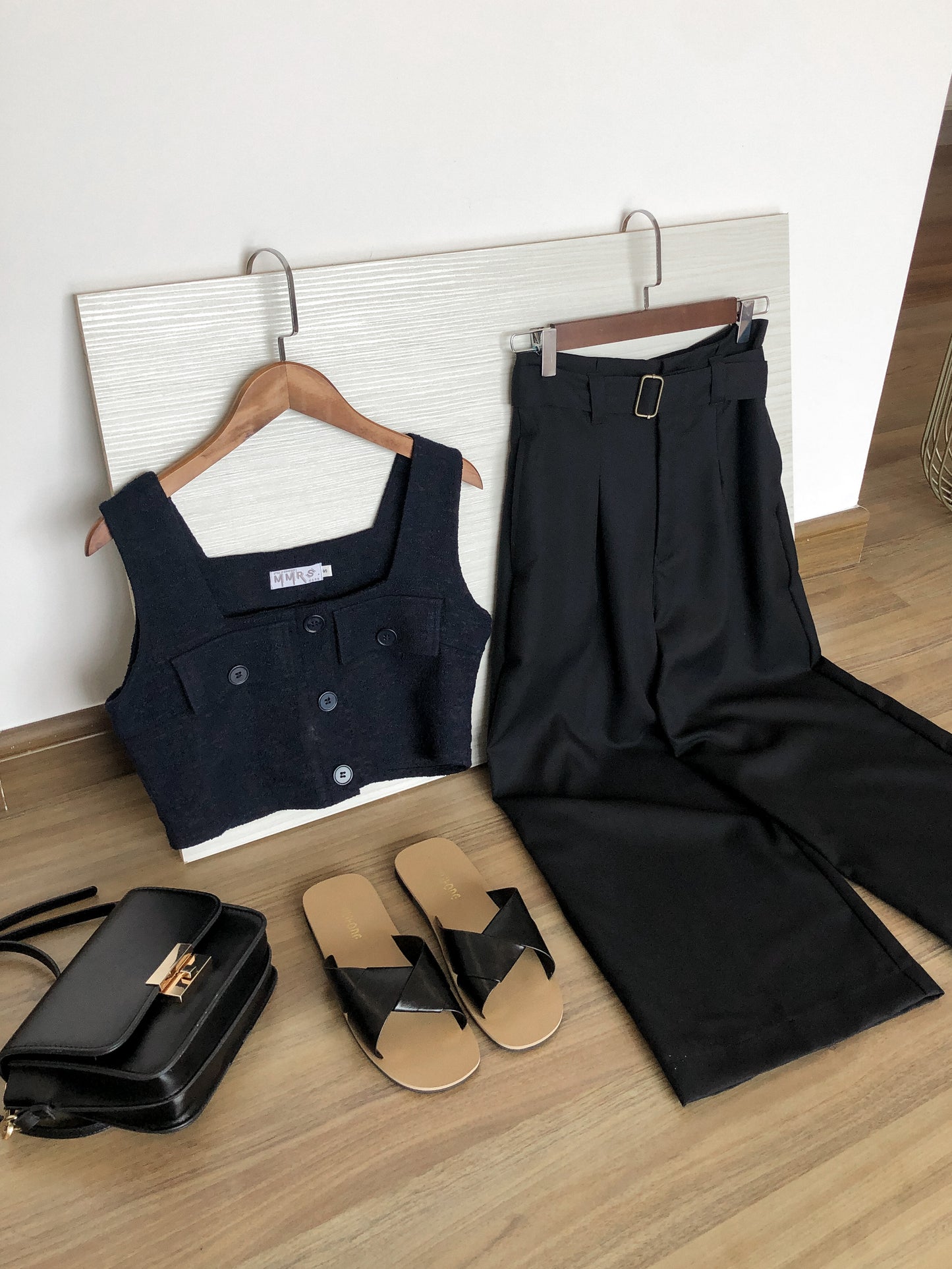 Alder Flap Pocket Cropped - Dark Navy