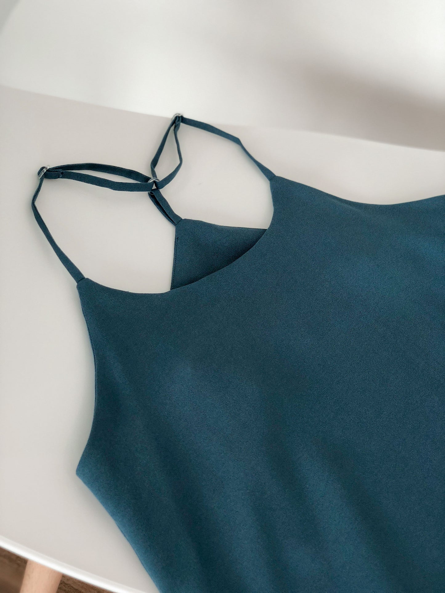 Areca Y-Ruffles Top - Blue