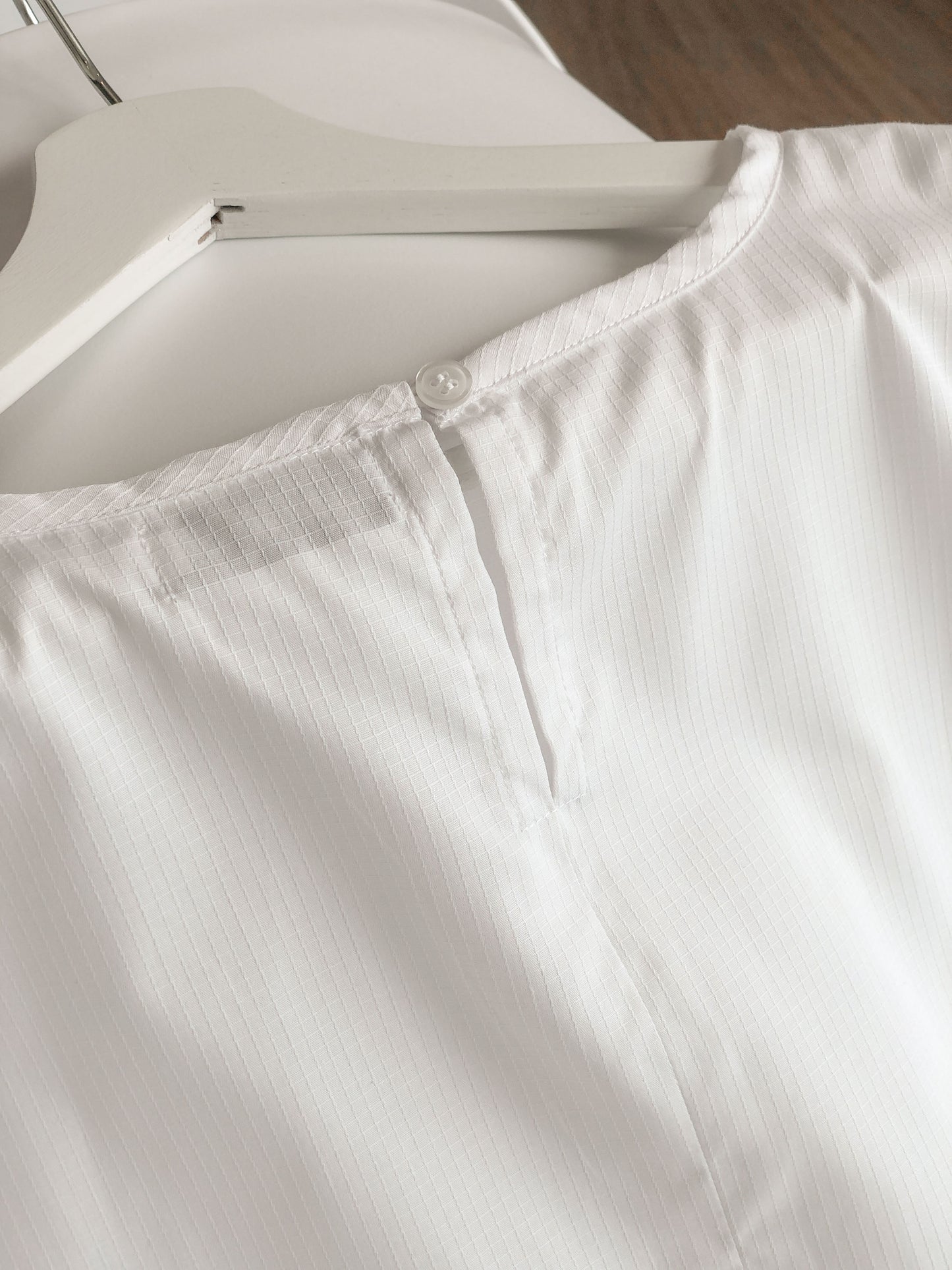 Jena Boxy Cropped Top - White
