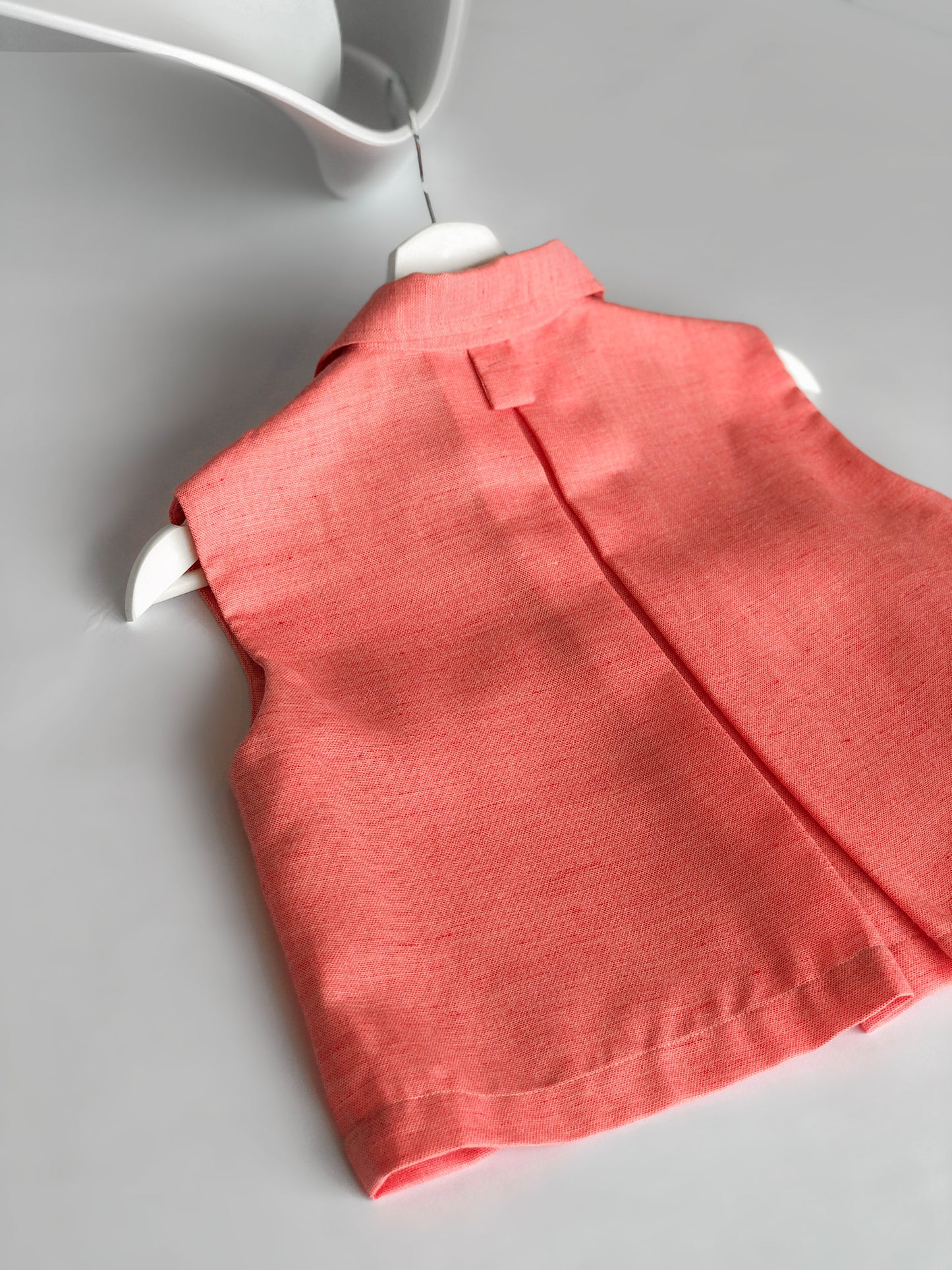 Jordyn Front Pocket Top - Coral