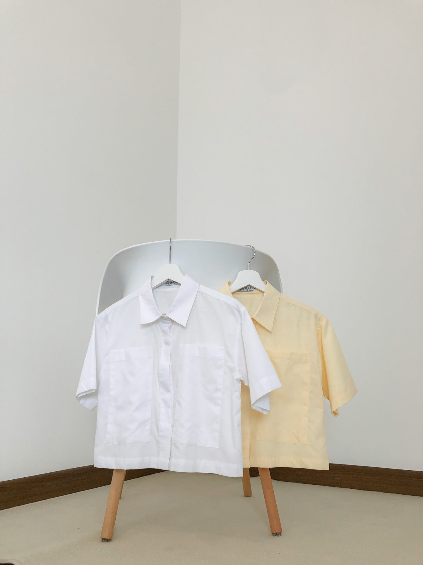 Jayne Big Pocket Top - White