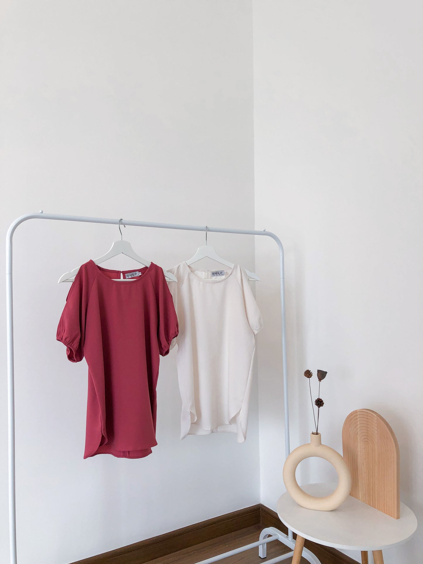 Bevlyn Cold Shoulder Blouse - Ivory