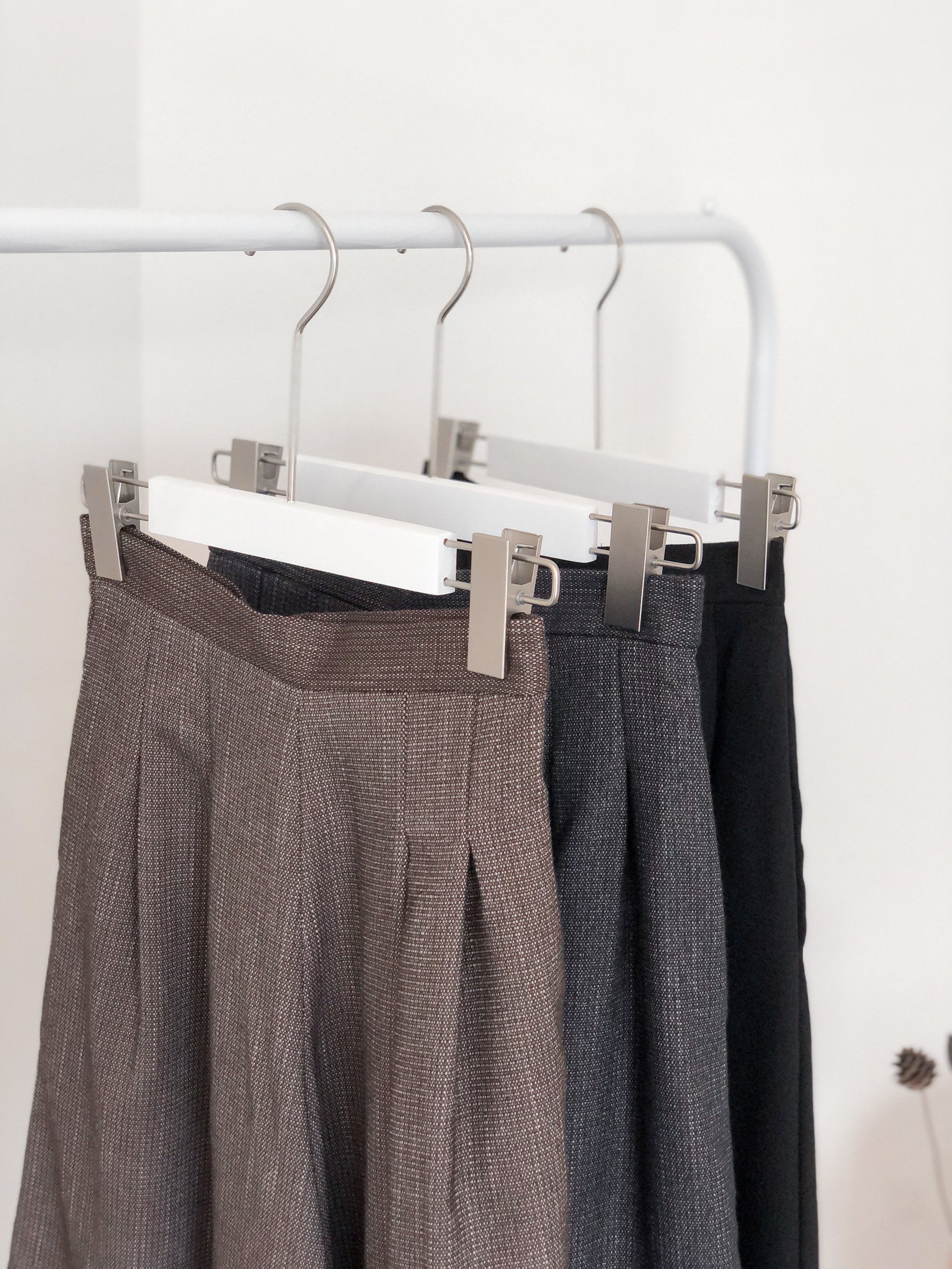 Becka Culotte Pant - Dark Grey