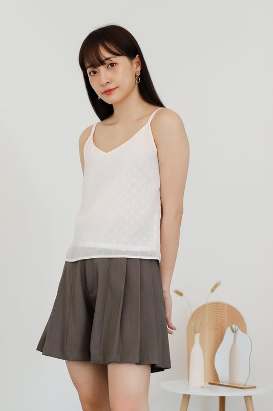 Mellow Cami Top - Polka Pink