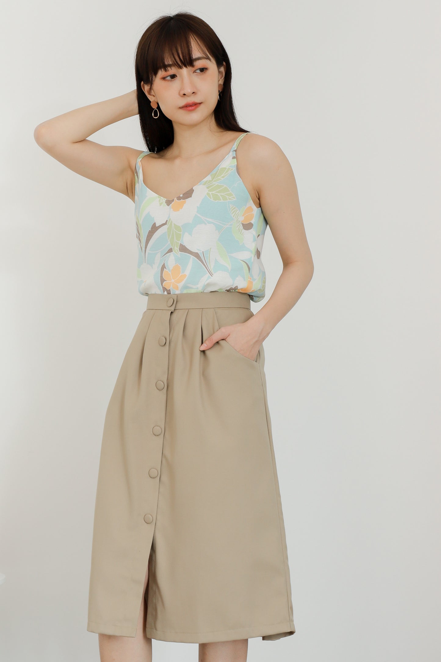 Mellow Cami Top - Multi Floral