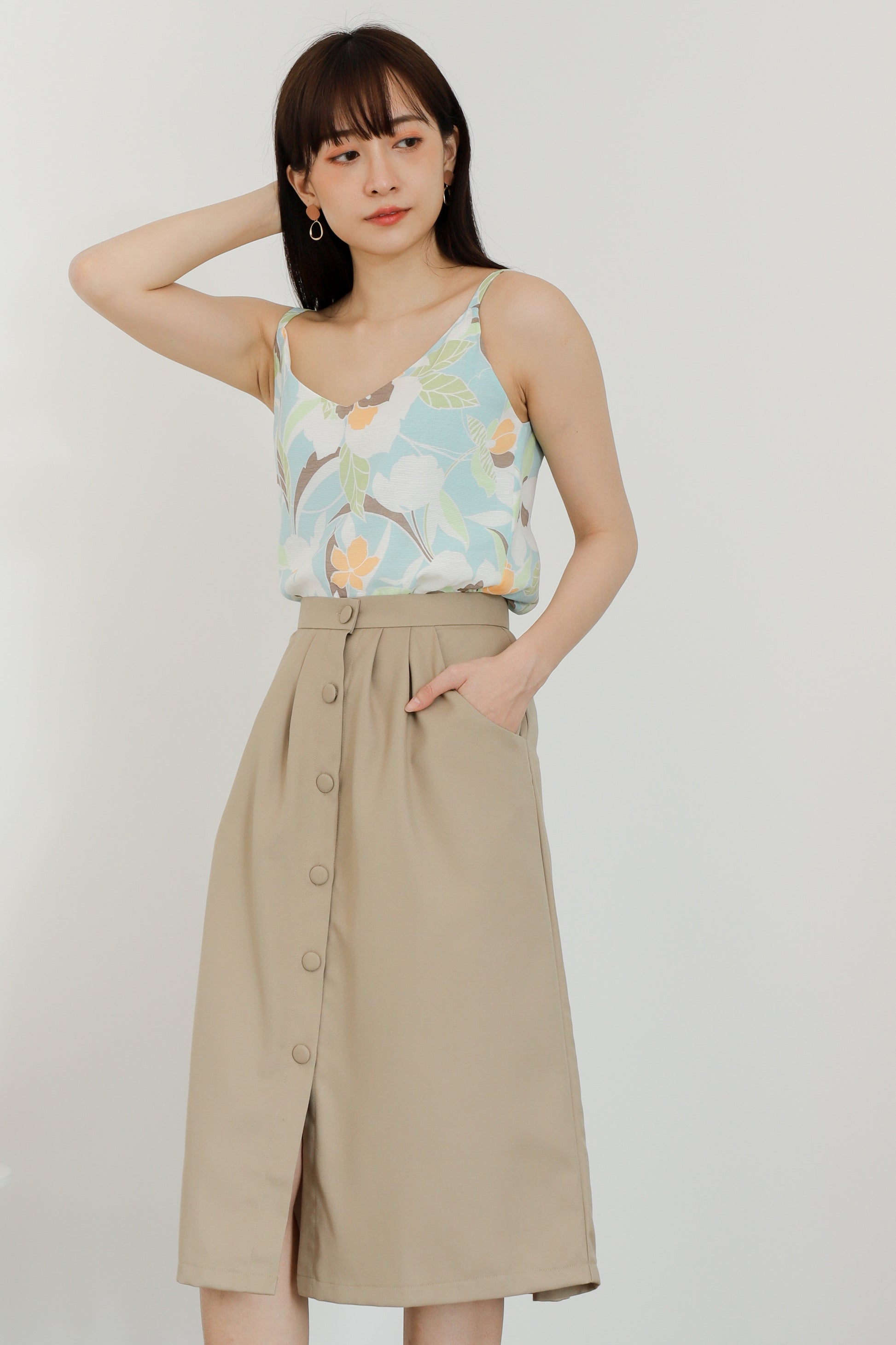 Mellow Cami Top - Multi Floral