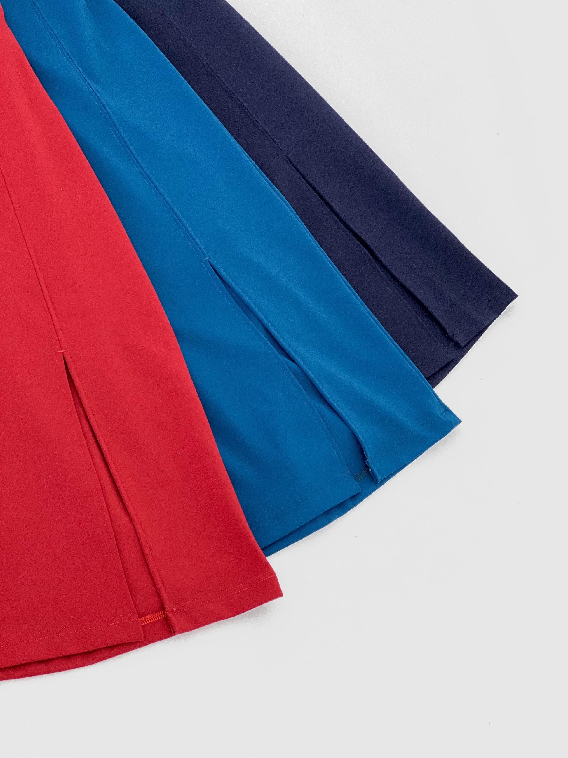 Kaci Split Thigh Skirt - Turquoise