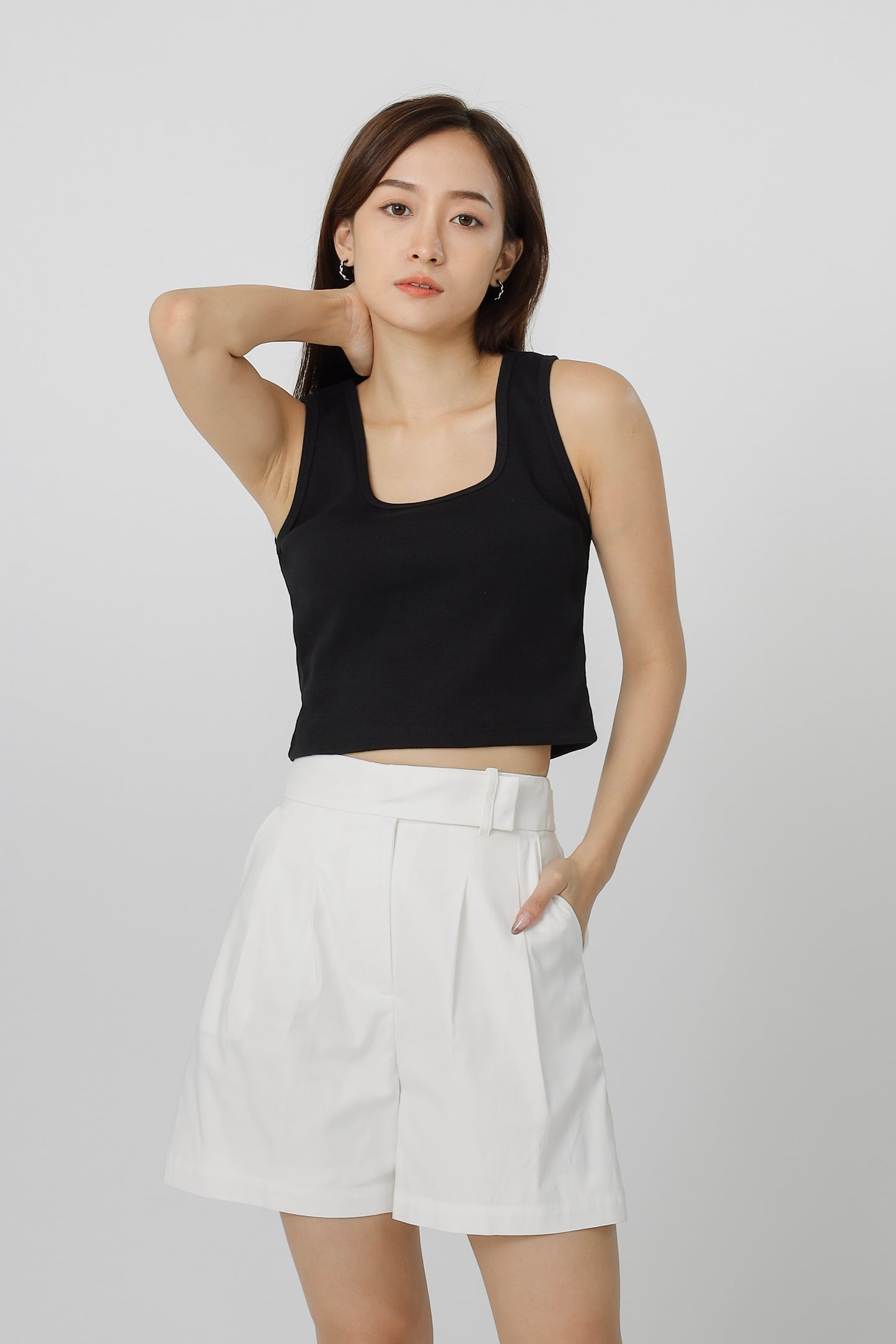 Keaira Culotte Short - Ivory