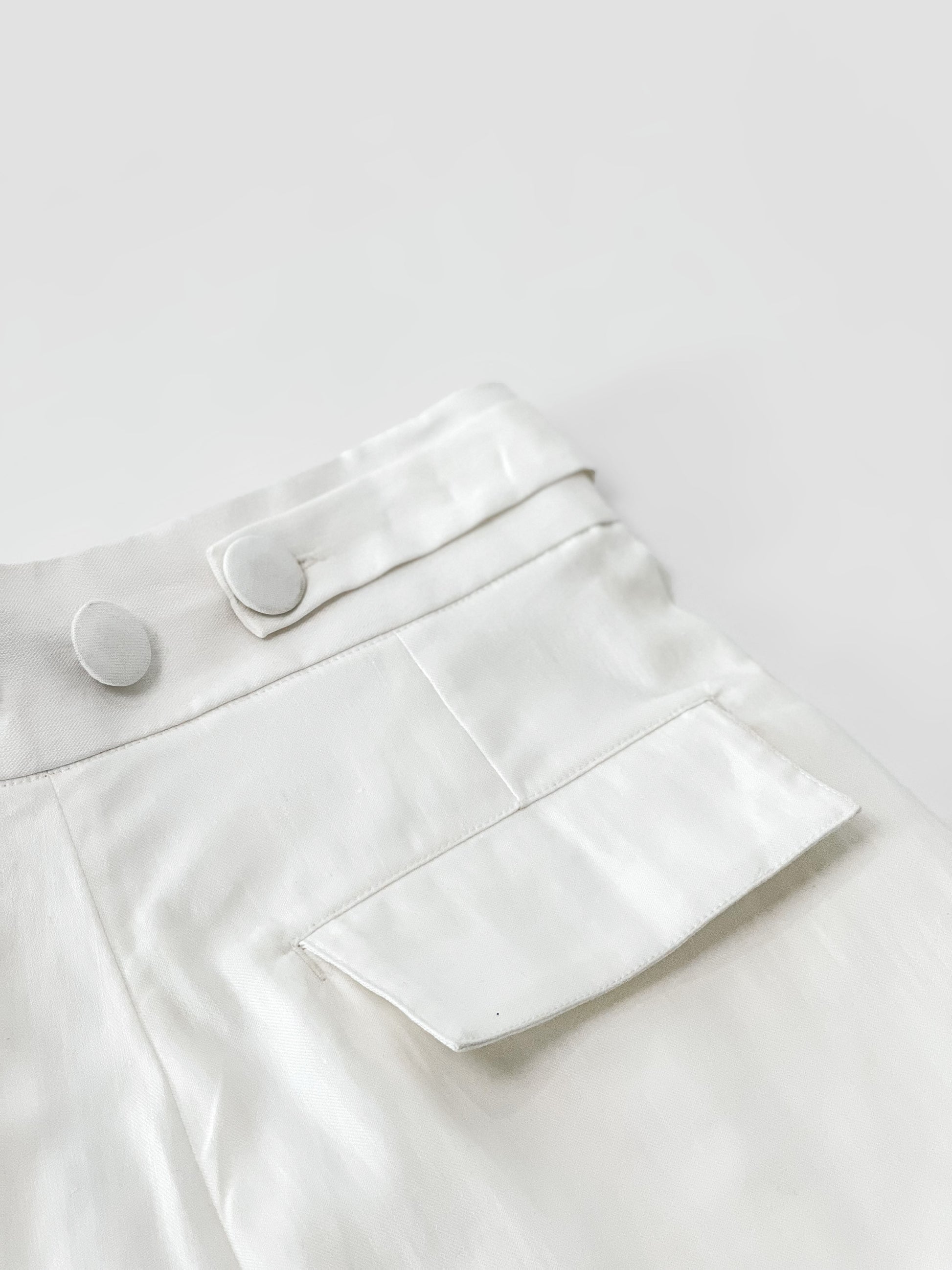 Keaira Culotte Short - Ivory