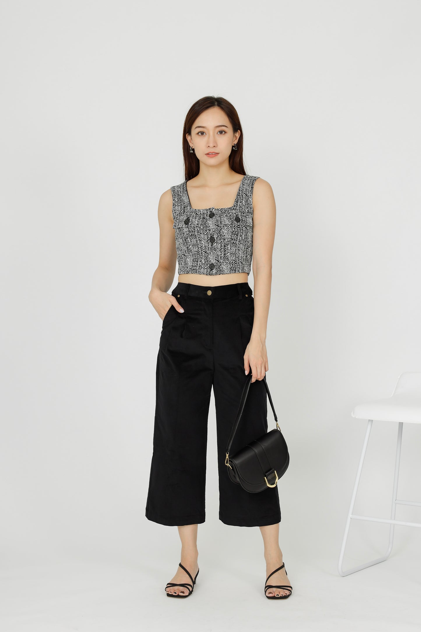 Kinsey Corduroy Pant - Black