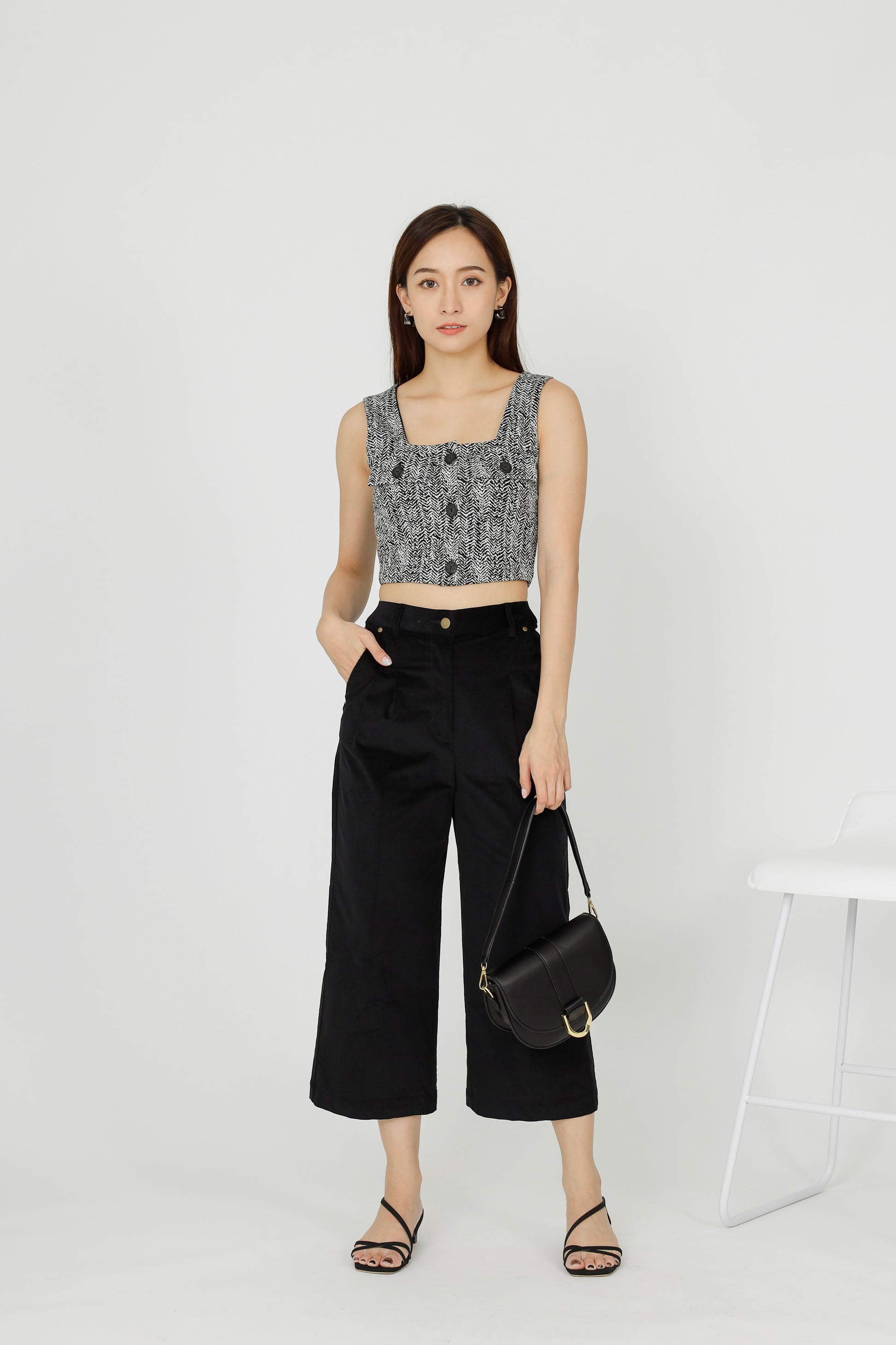 Kinsey Corduroy Pant - Black