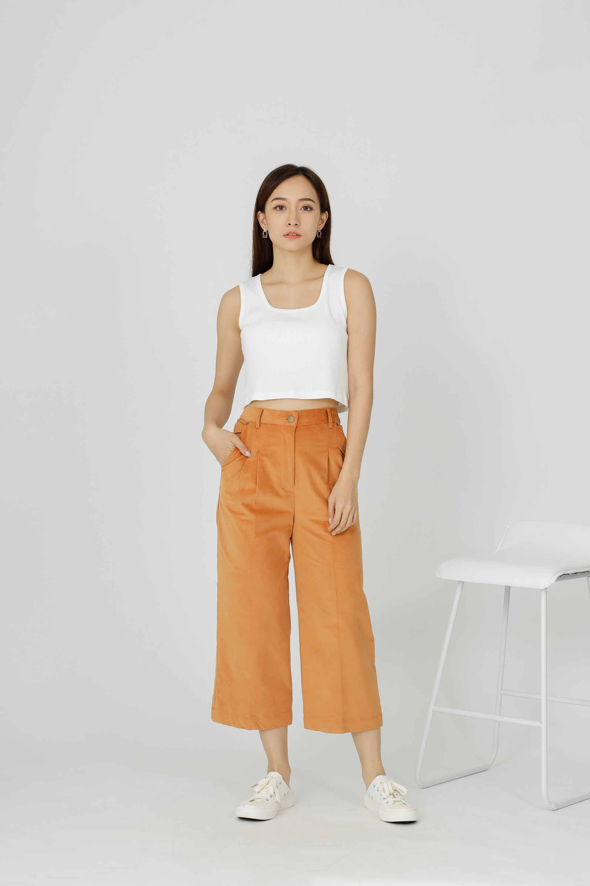Kinsey Corduroy Pant - Brown