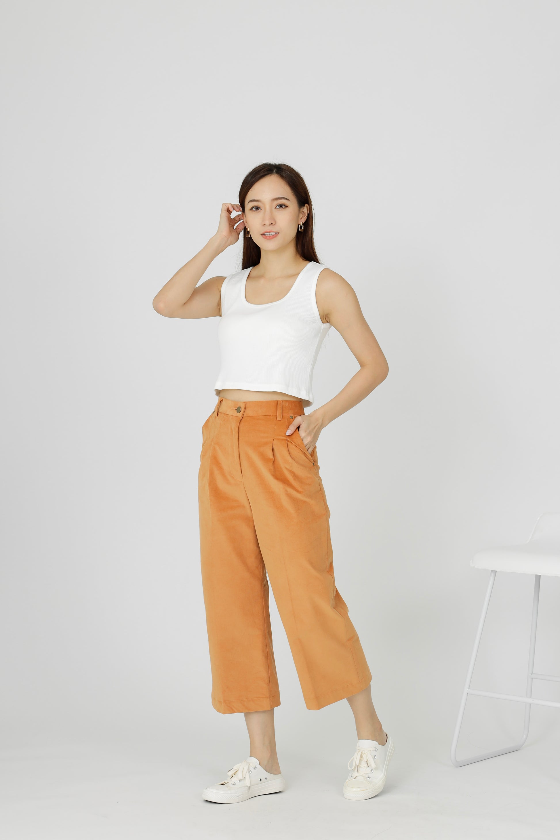 Kinsey Corduroy Pant - Brown