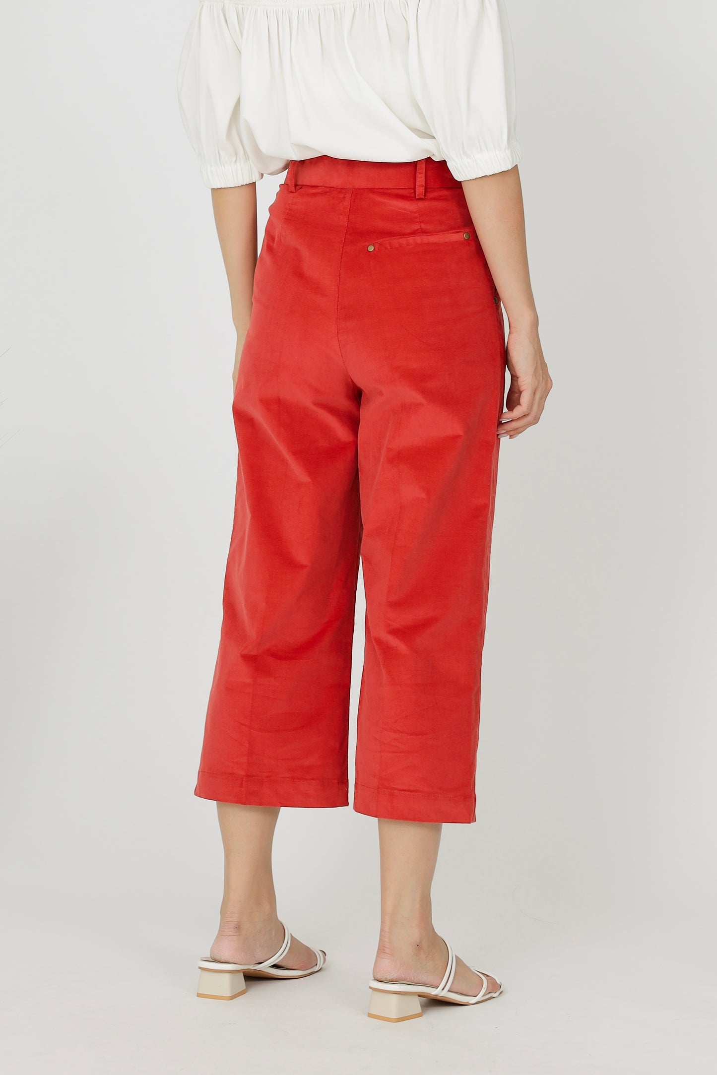 Kinsey Corduroy Pant - Red