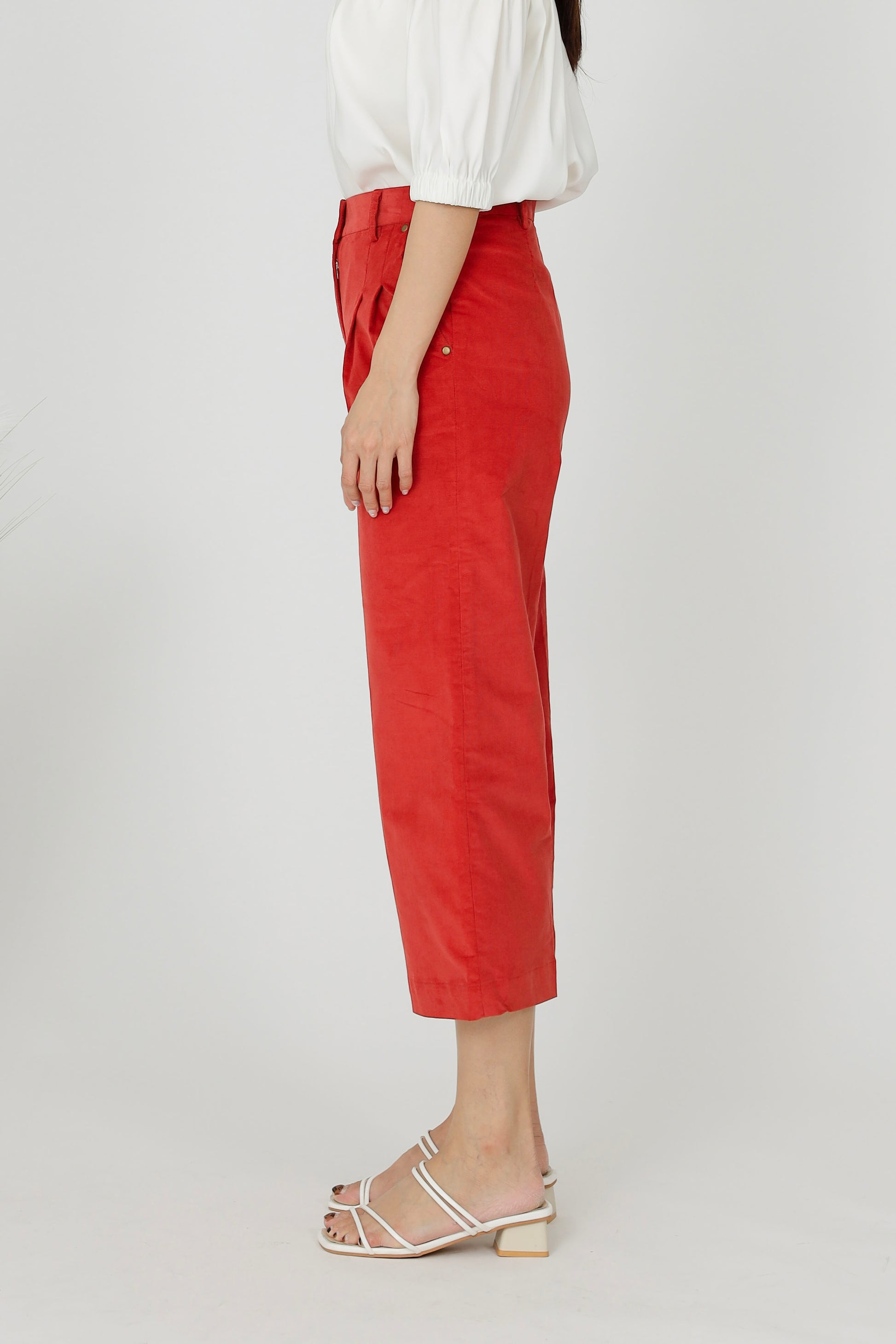Kinsey Corduroy Pant - Red