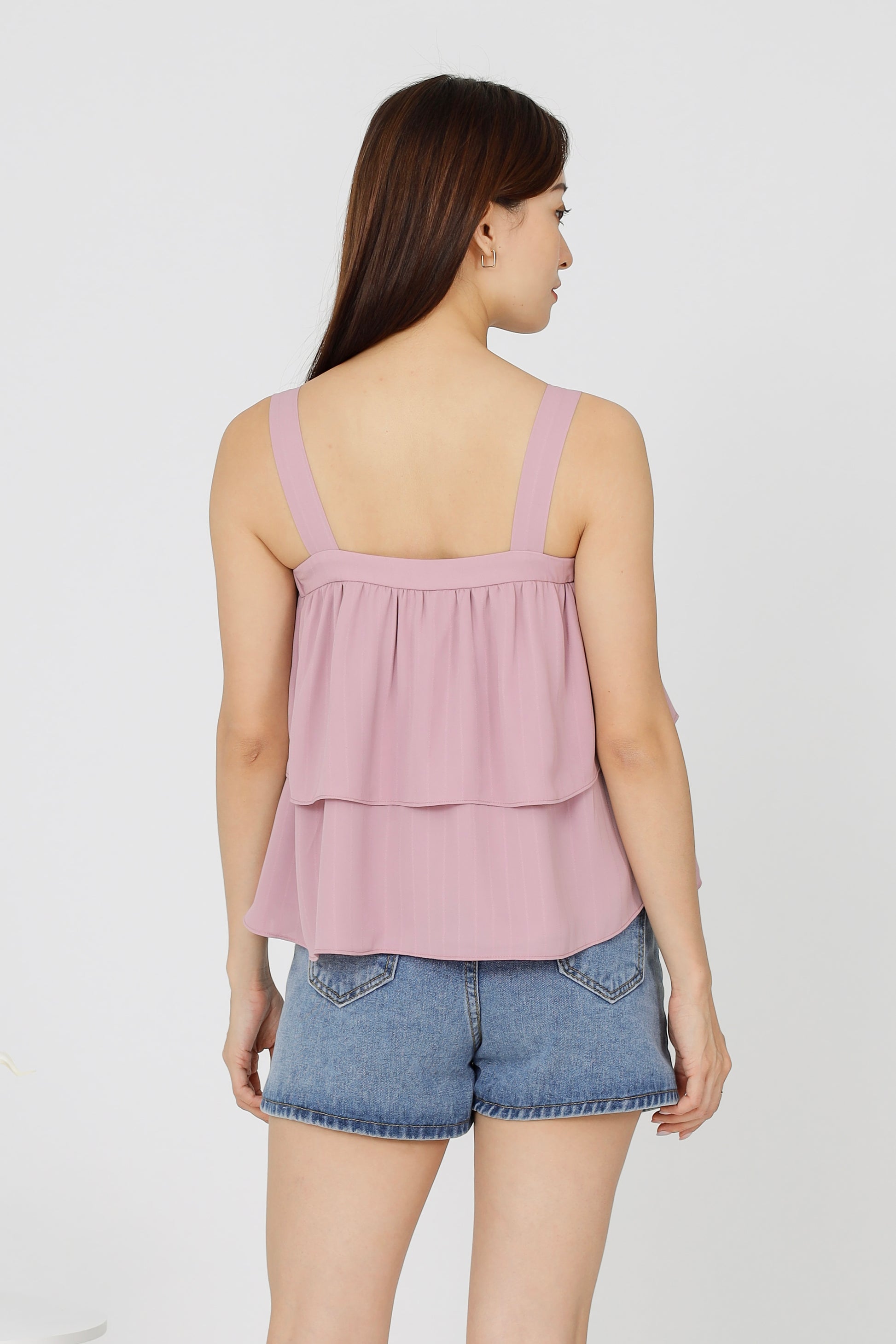 Kalista Ruffles Top - Pink